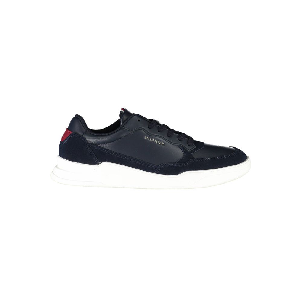 Blue Polyester Sneaker