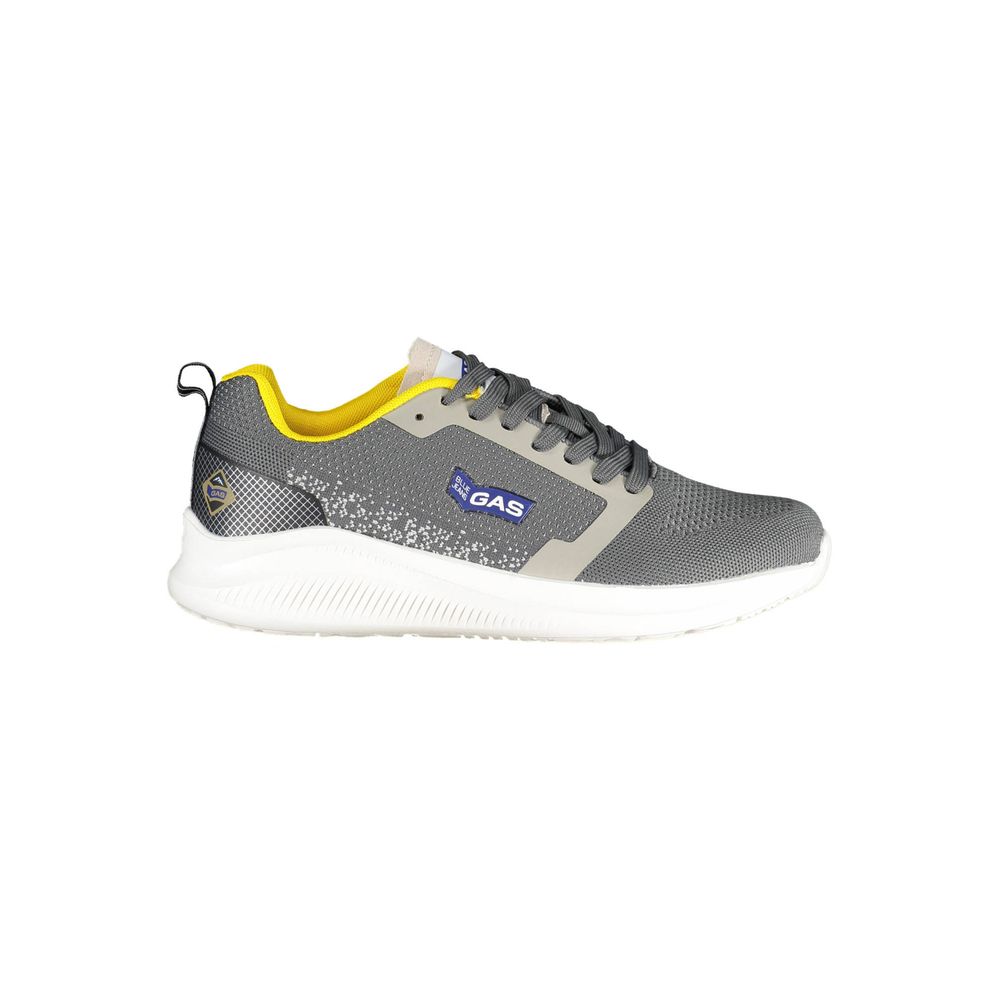 Gray Polyester Sneaker