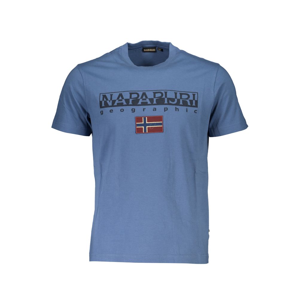 Blue Cotton T-Shirt