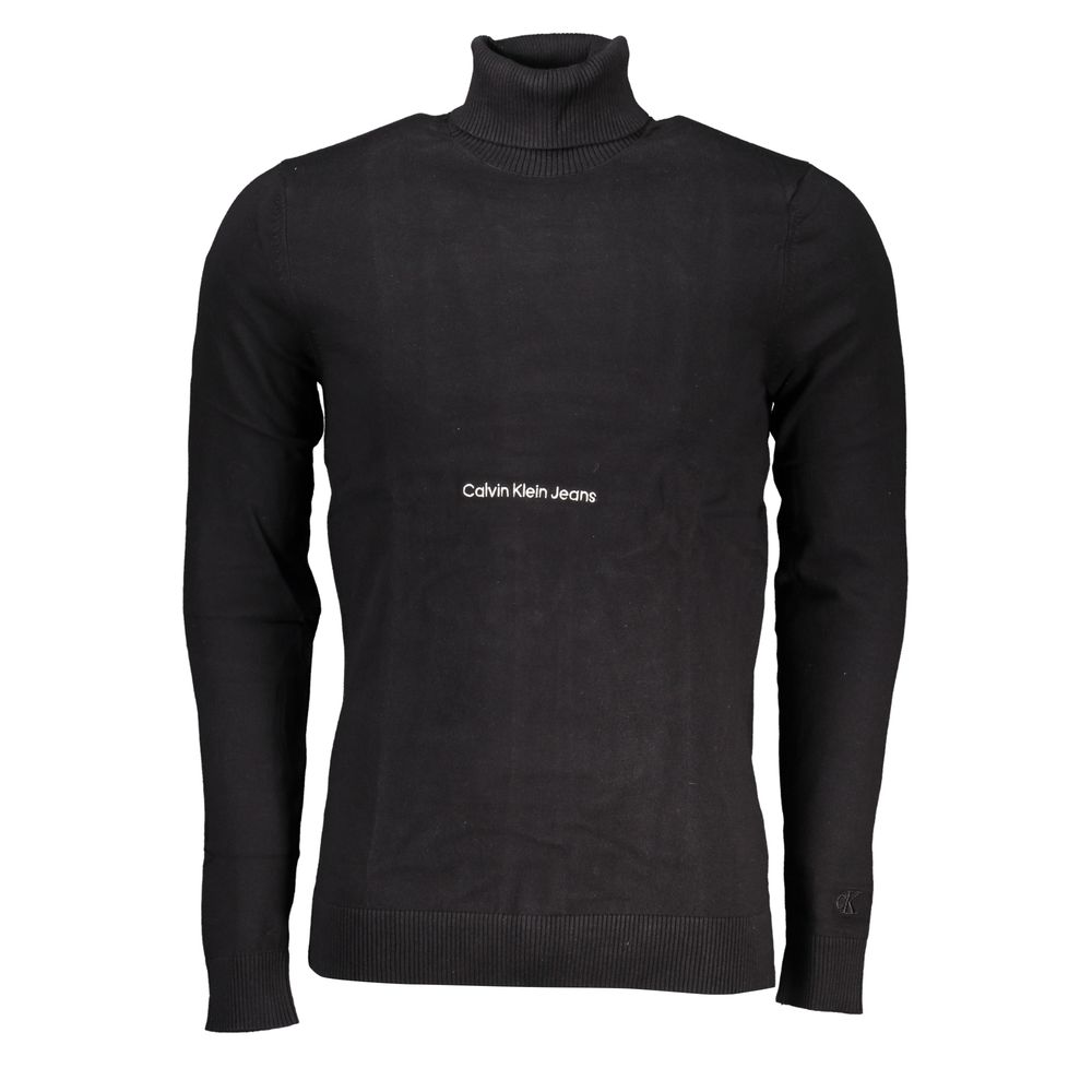 Black Cotton Sweater