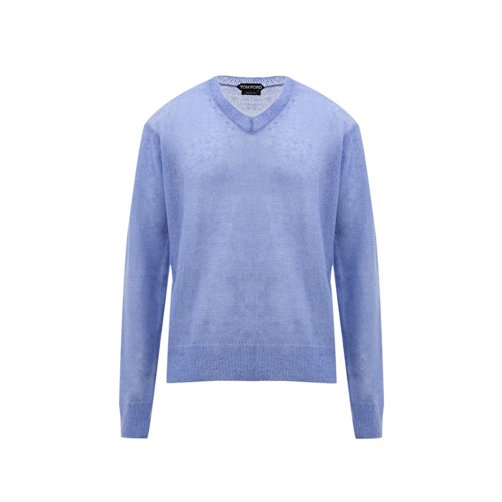 Purple Silk Sweater