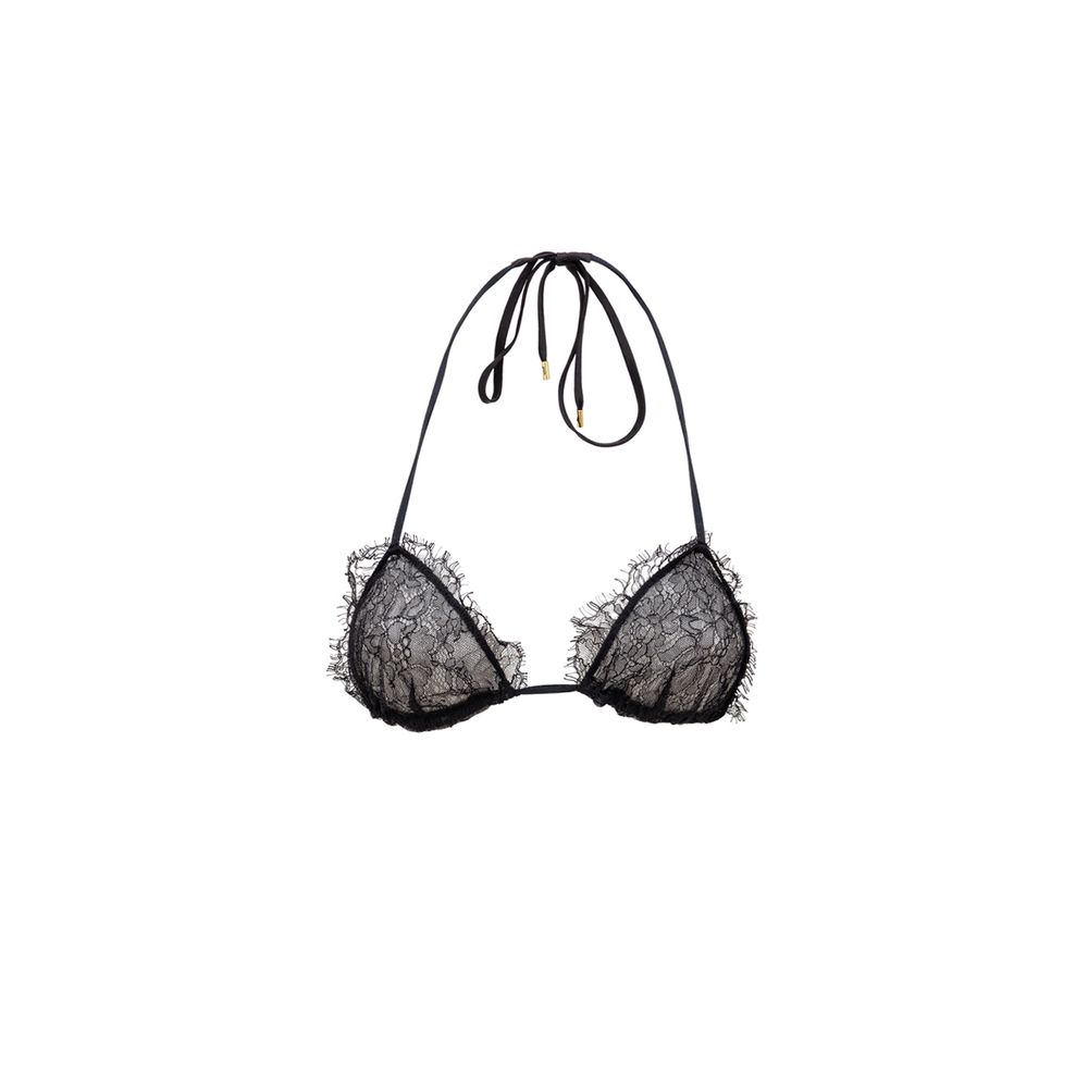 Black Polyamide Bra