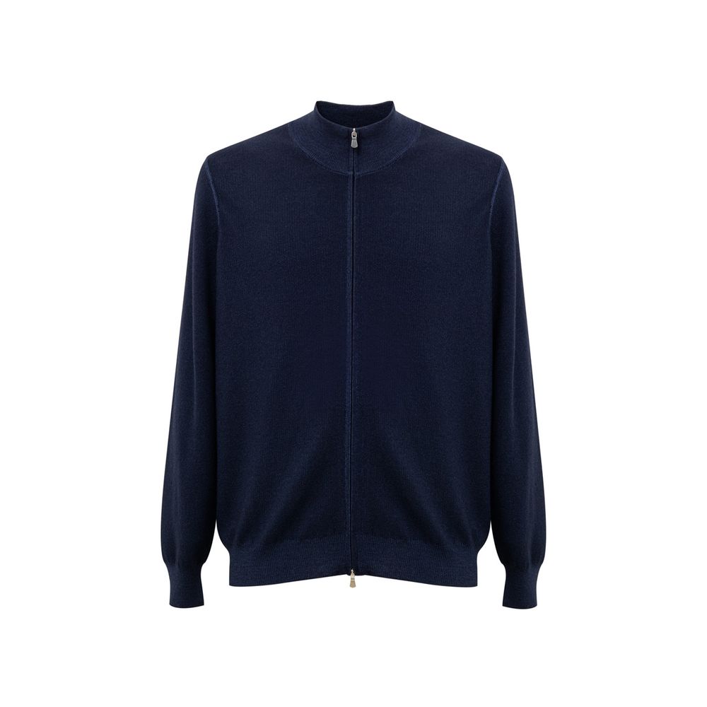 Blue Wool T-Shirt
