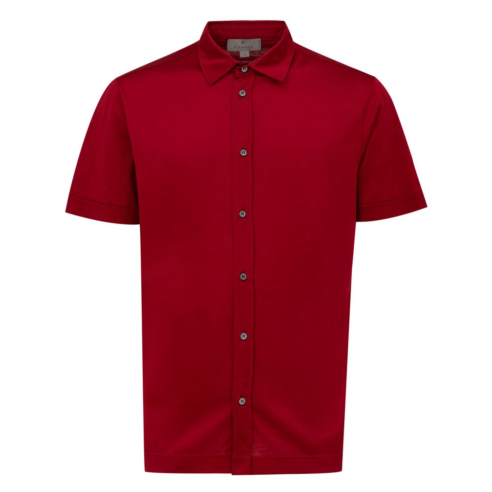 Red Cotton Shirt
