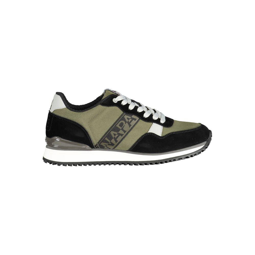 Green Polyester Sneaker