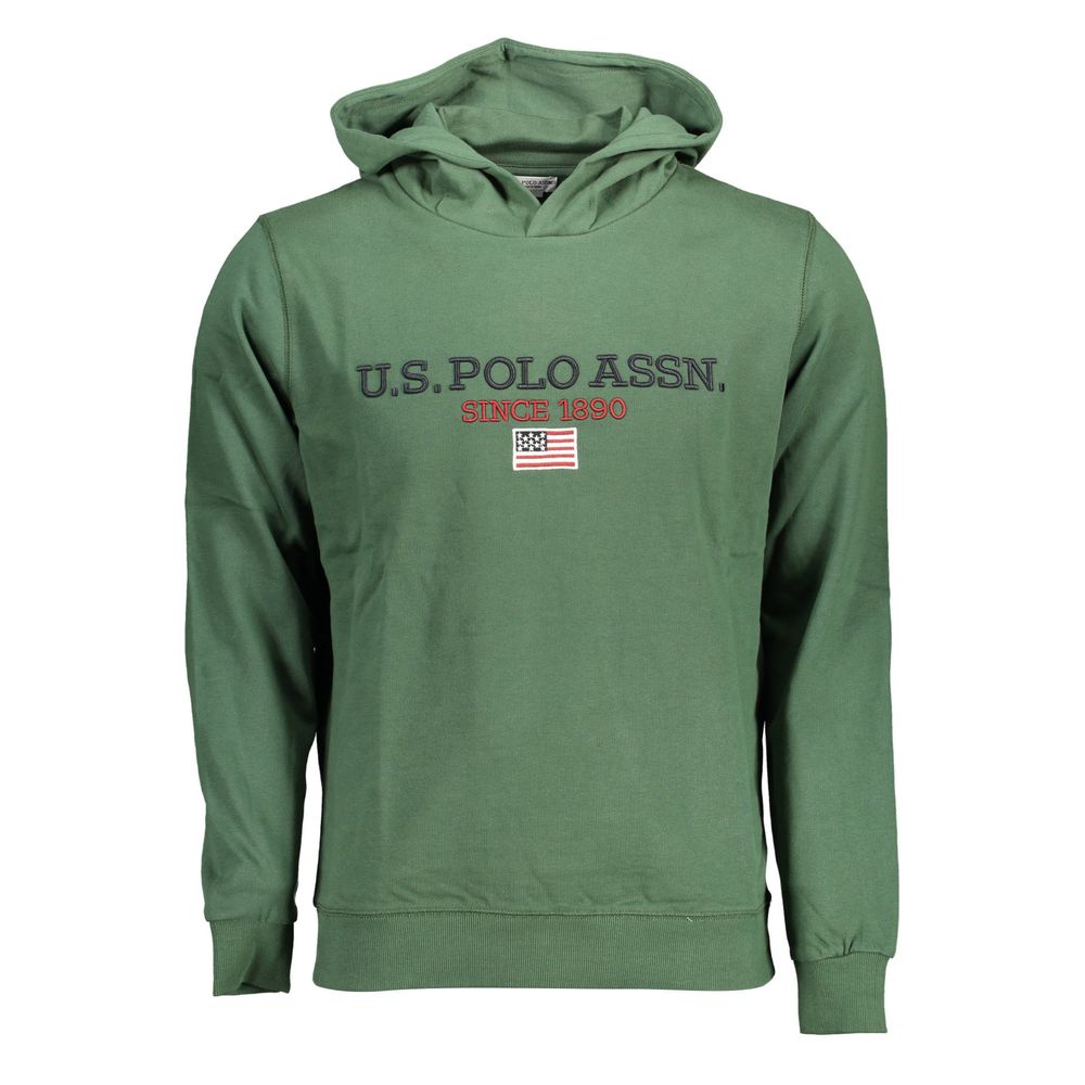 Green Cotton Sweatshirt