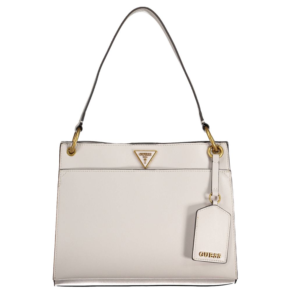 Gray Polyethylene Handbag