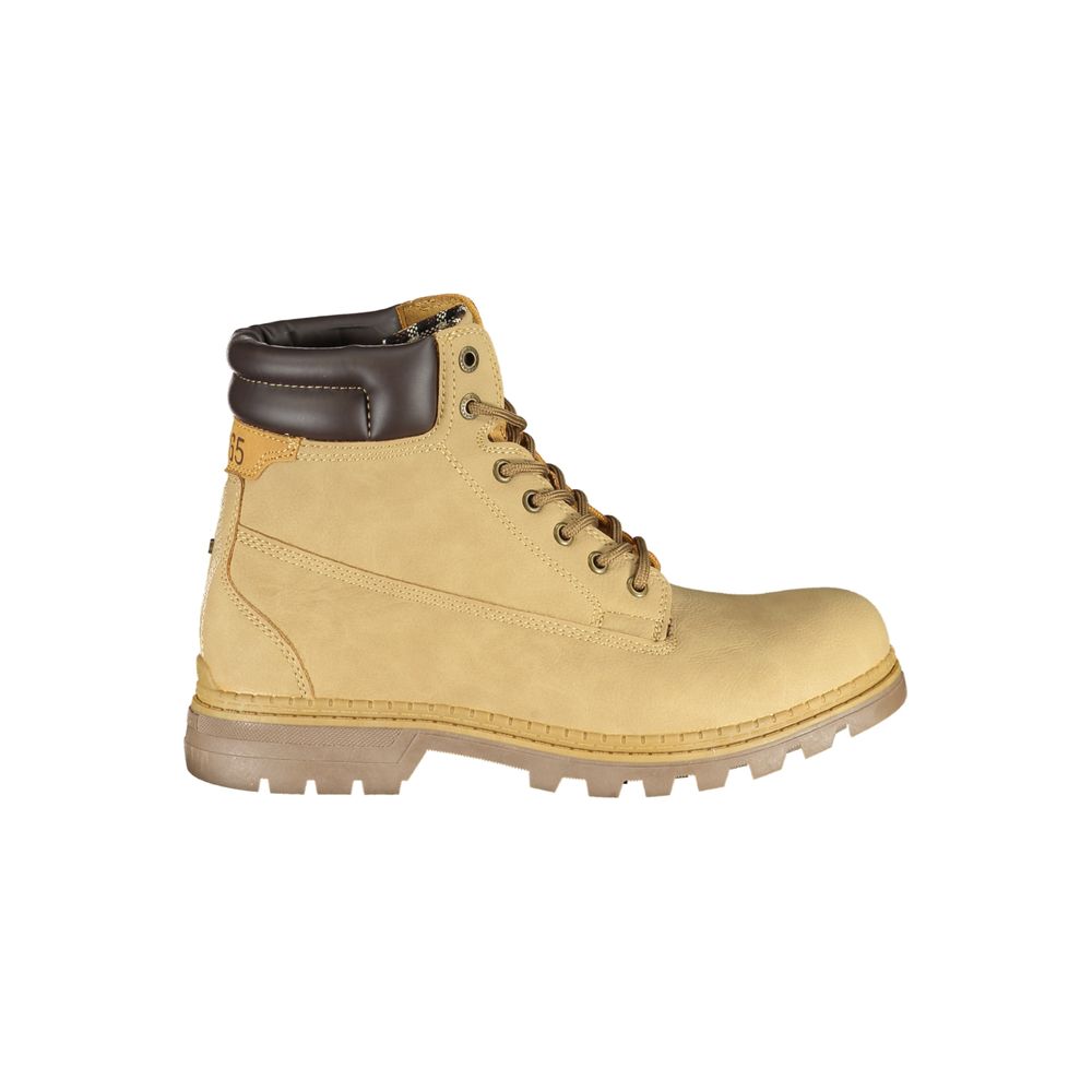 Beige Polyester Ankle