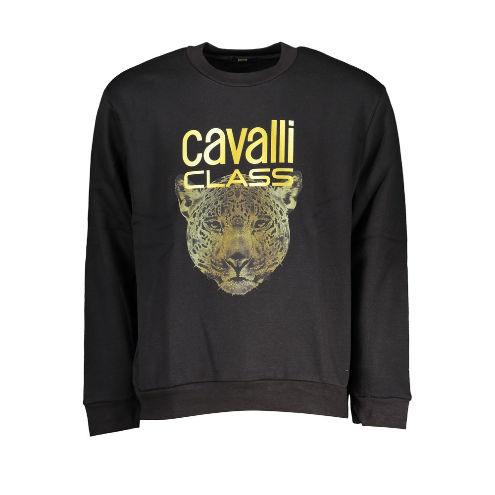 Black Cotton Women Sweater