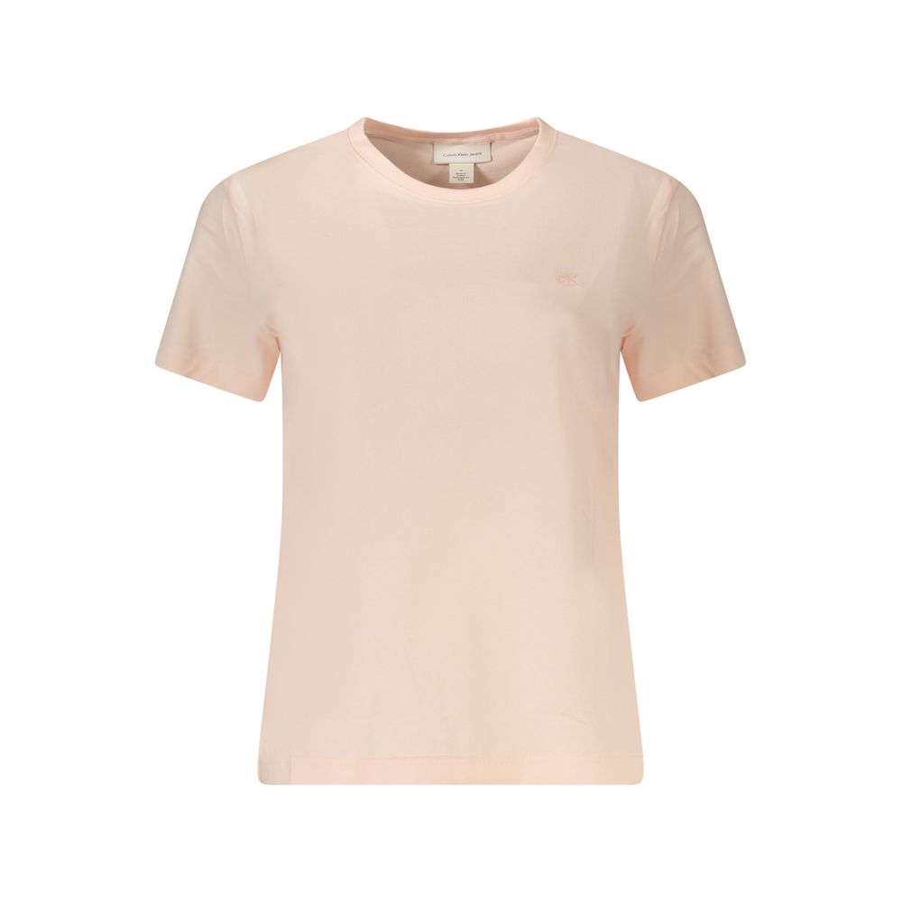 Pink Cotton Tops & T-Shirt