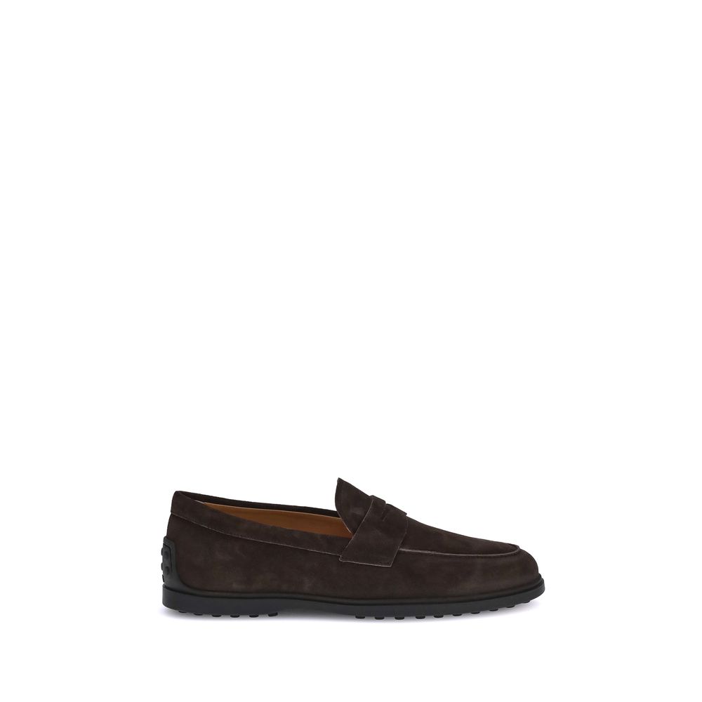 Suede Loafers