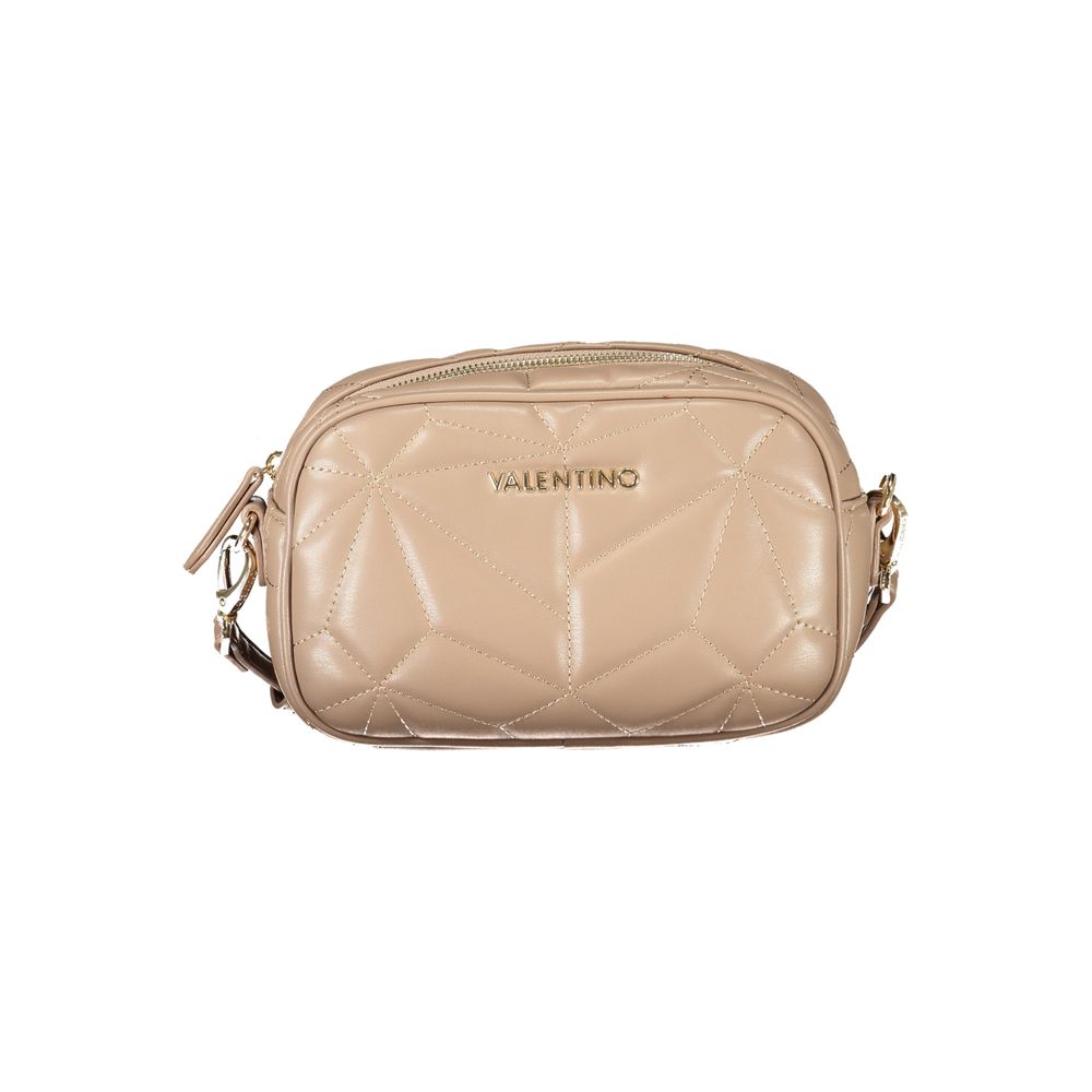 Brown Polyethylene Women Handbag