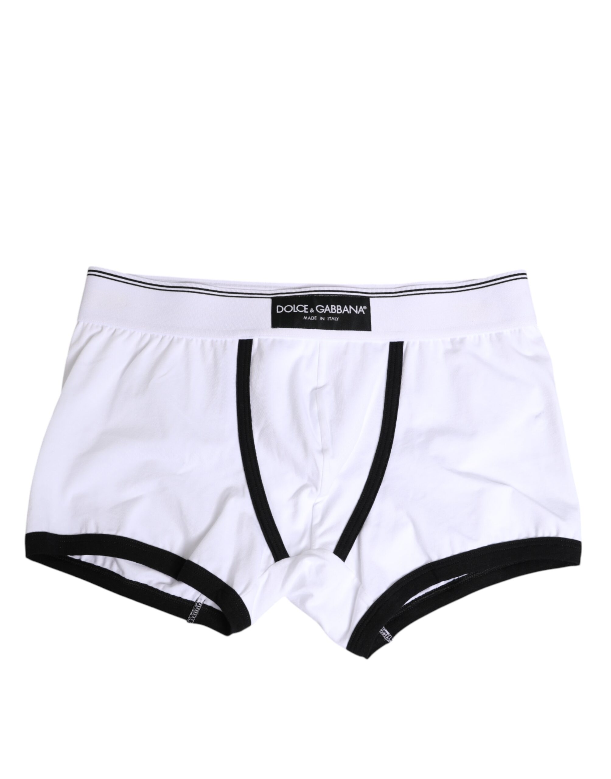 White Cotton Men Regular Boxer Underwear