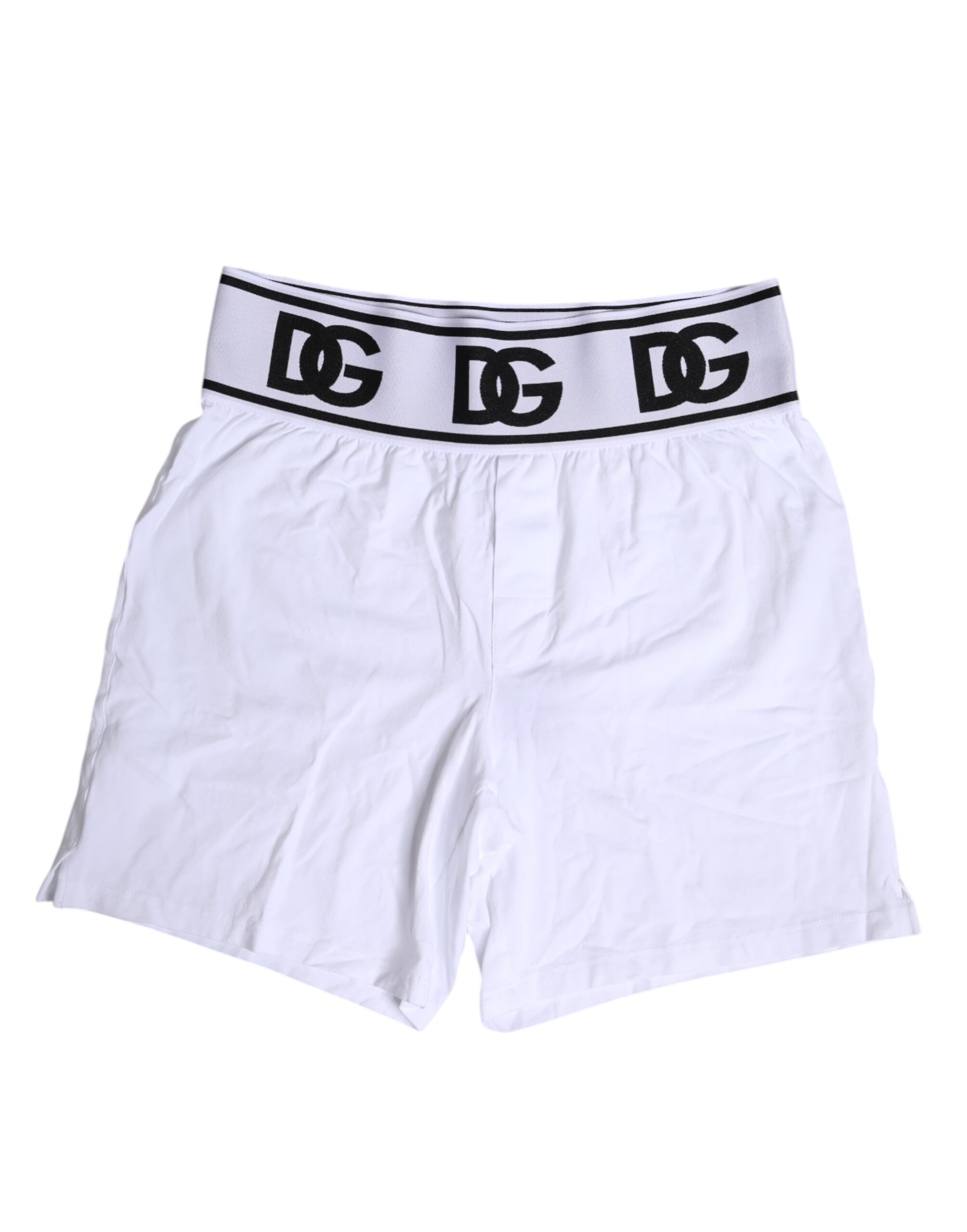 White Cotton Stretch Regular Boxer Underwear