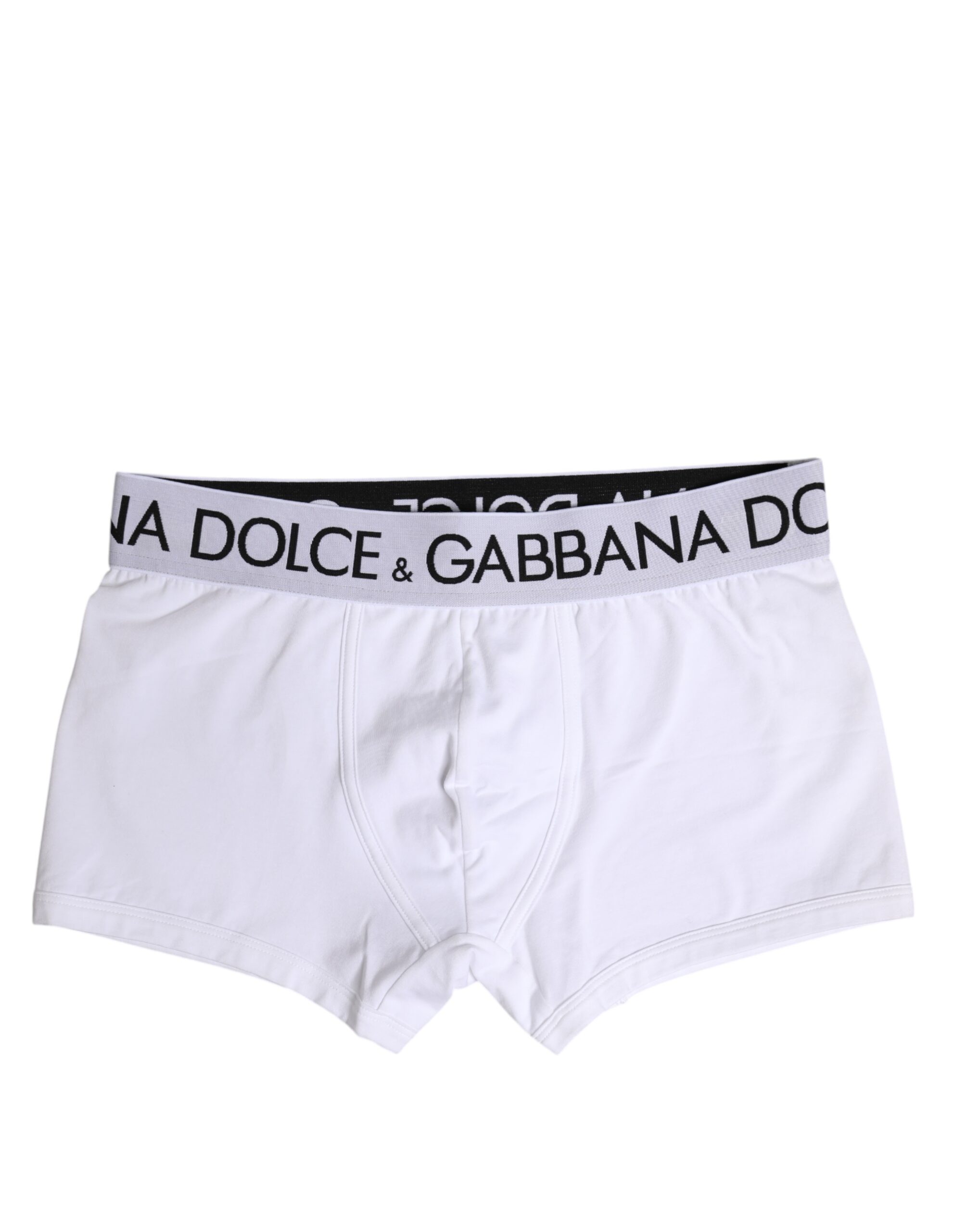 White Cotton Stretch Regular Boxer Underwear
