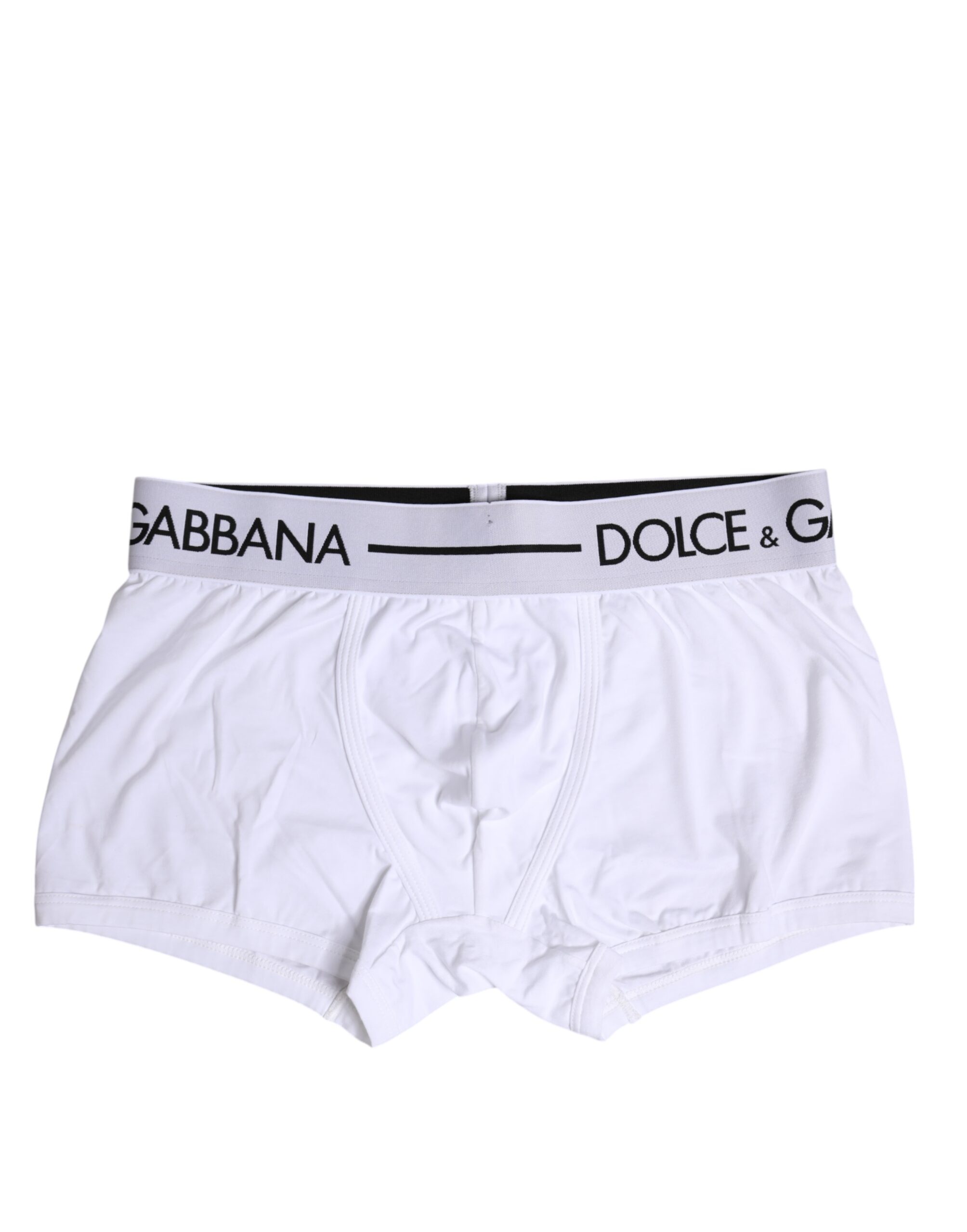 White Cotton Stretch Regular Boxer Underwear