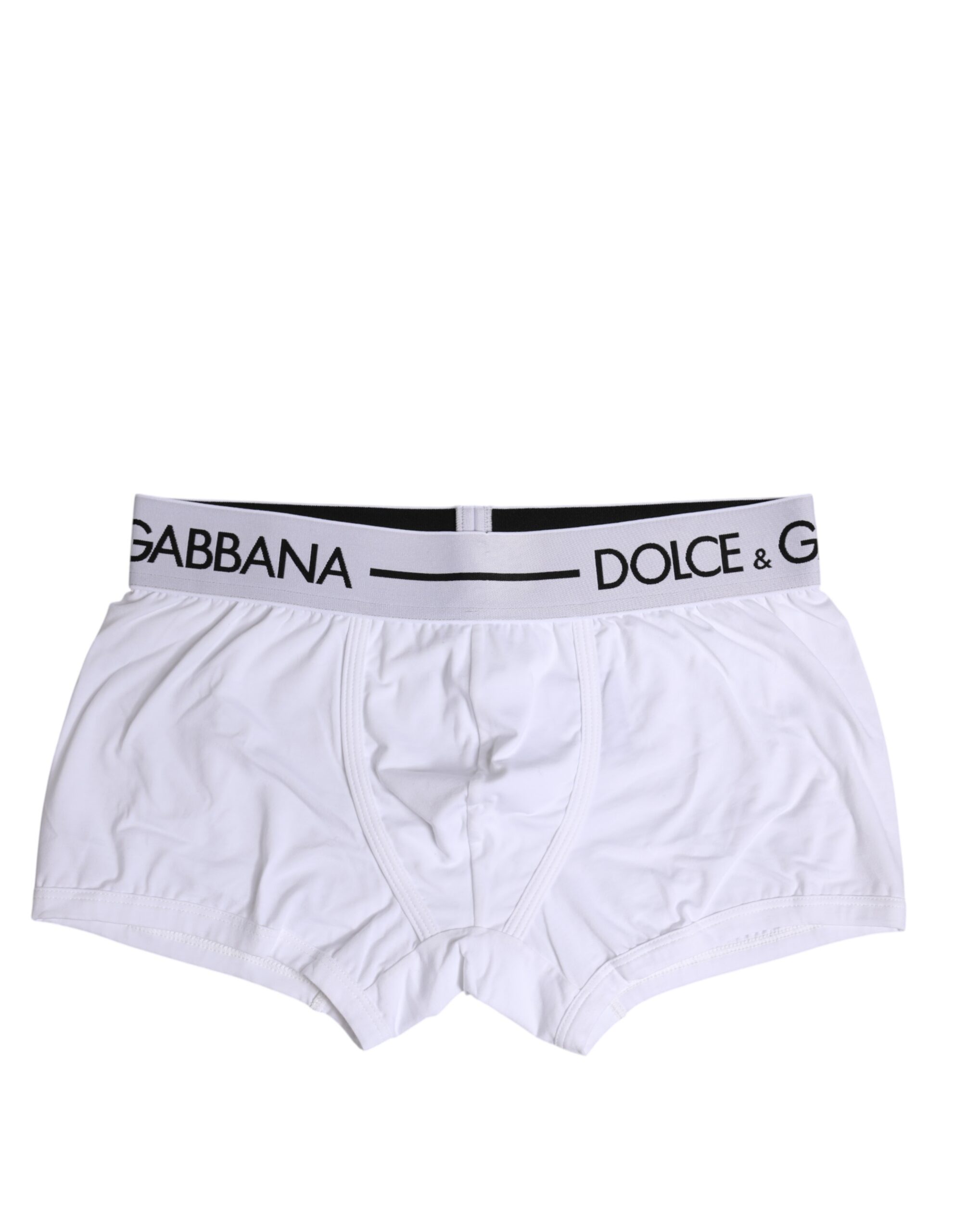 White Cotton Stretch Regular Boxer Underwear