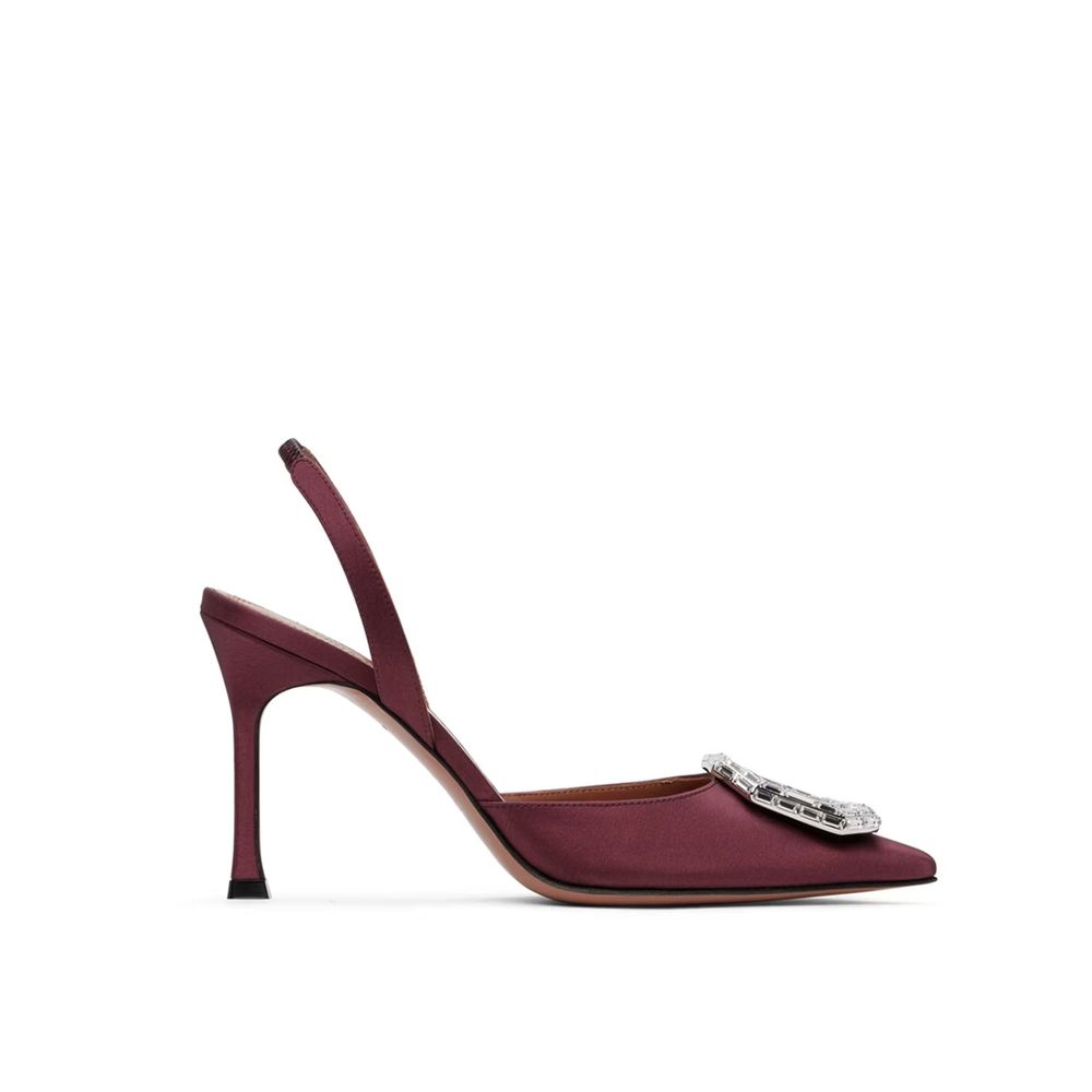 Camelia Sling 90 Satin Pumps