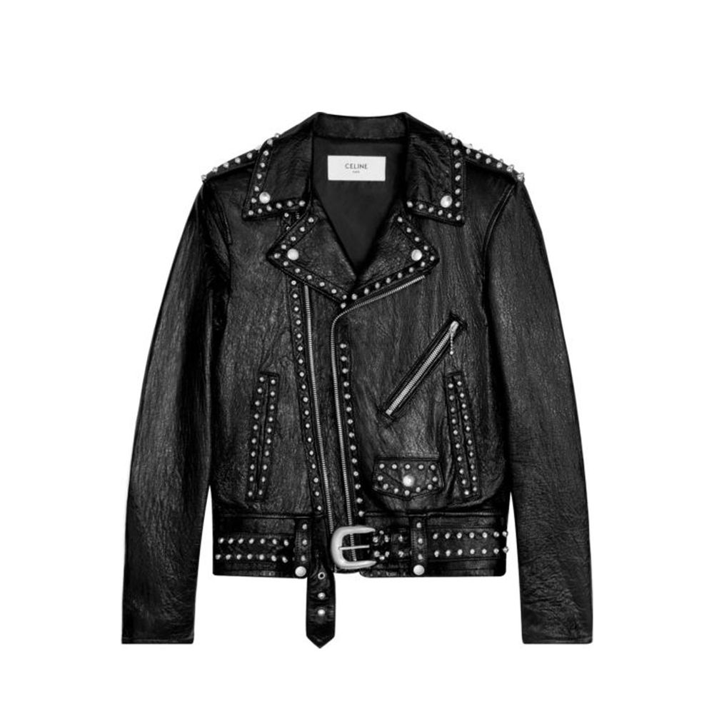 Studded Leather Jacket