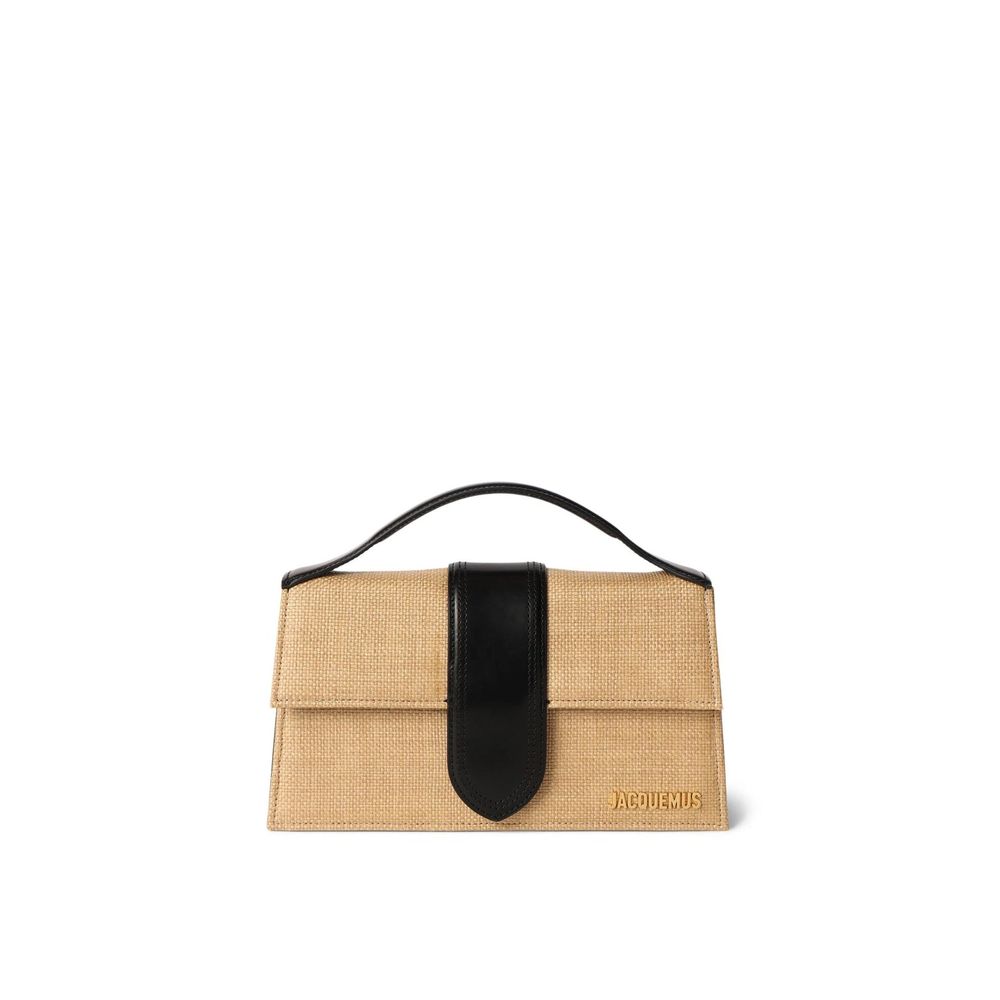 Le Grand Bambino Raffia Effect Shoulder Bag