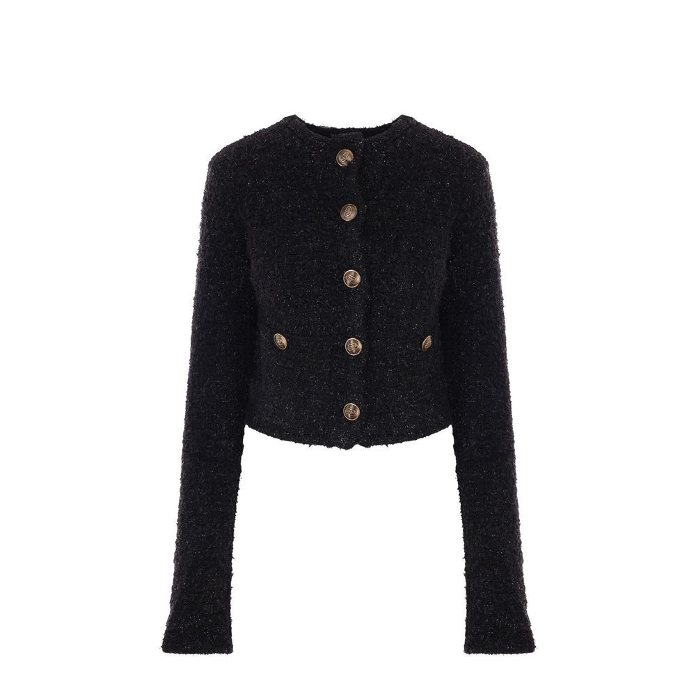 Crop Bouclé Cardigan