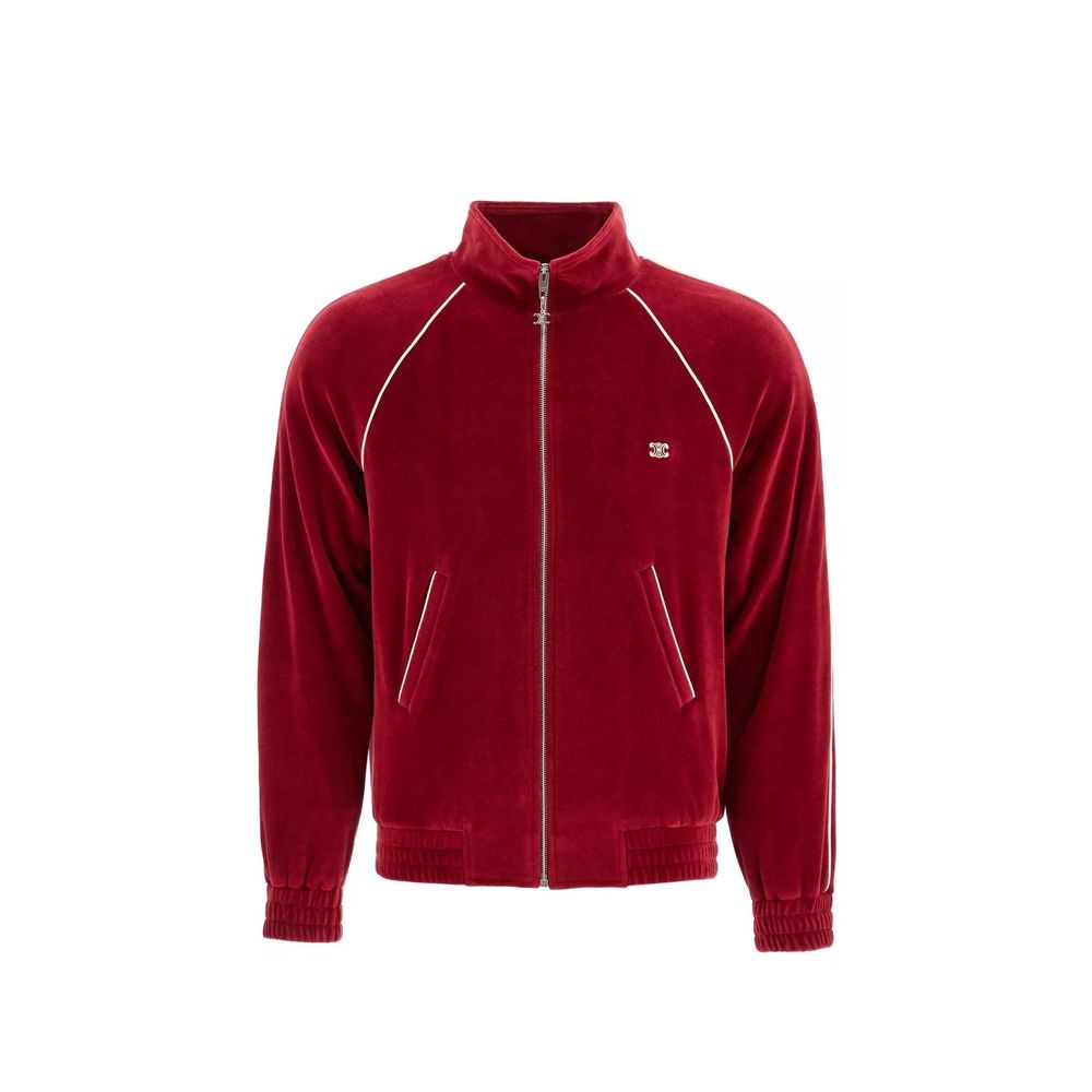 Triomphe Velvet Swetshirt