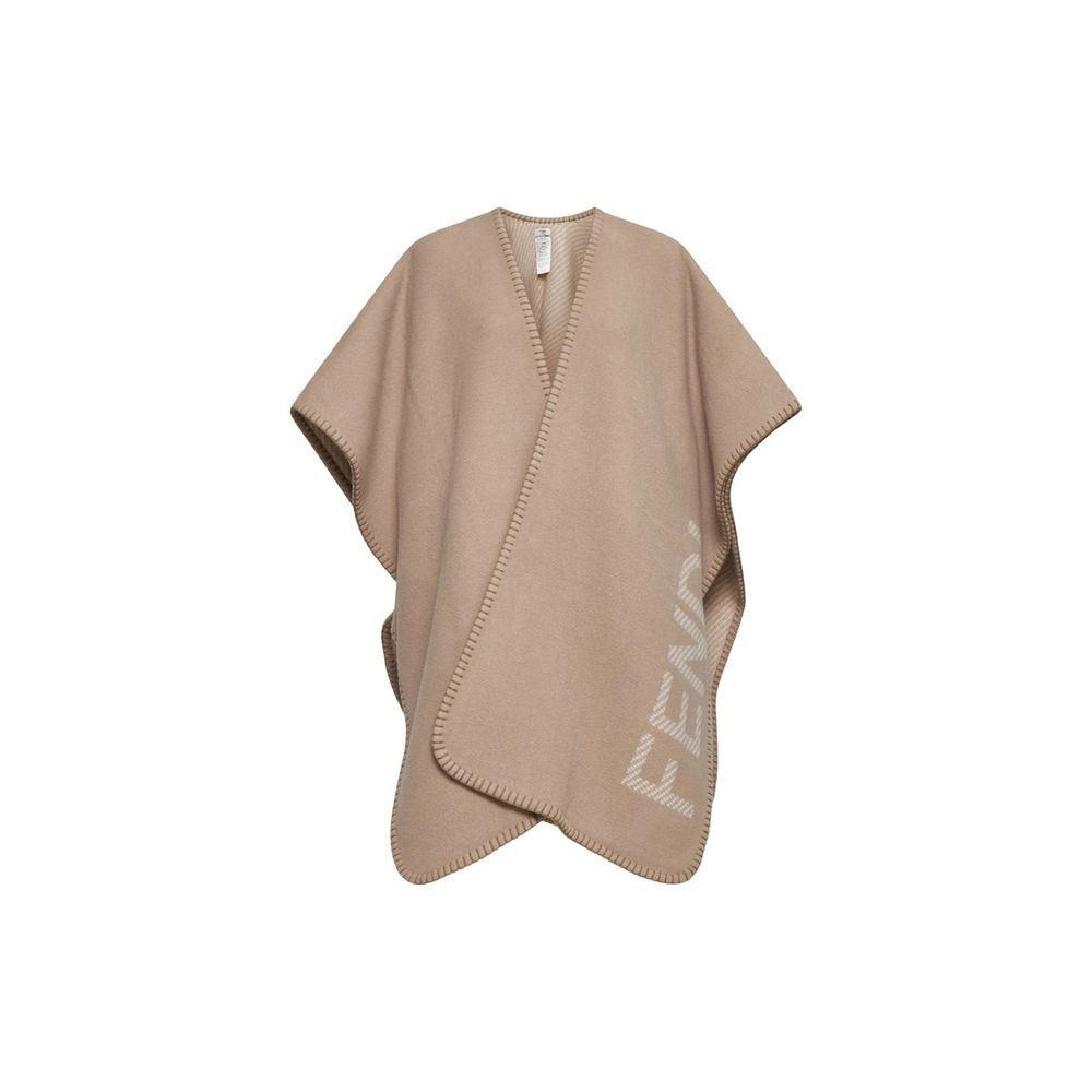 Wool And Cashmere Poncho