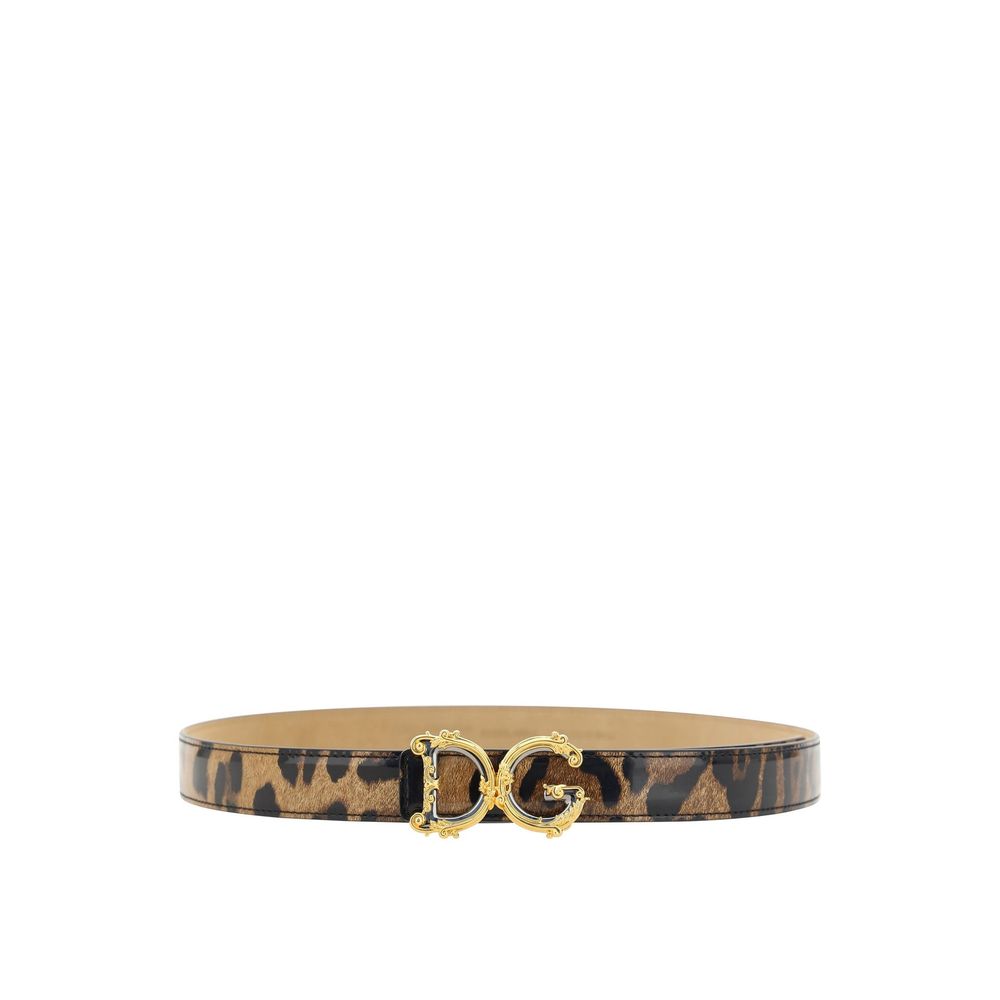 Leather Logo Belt