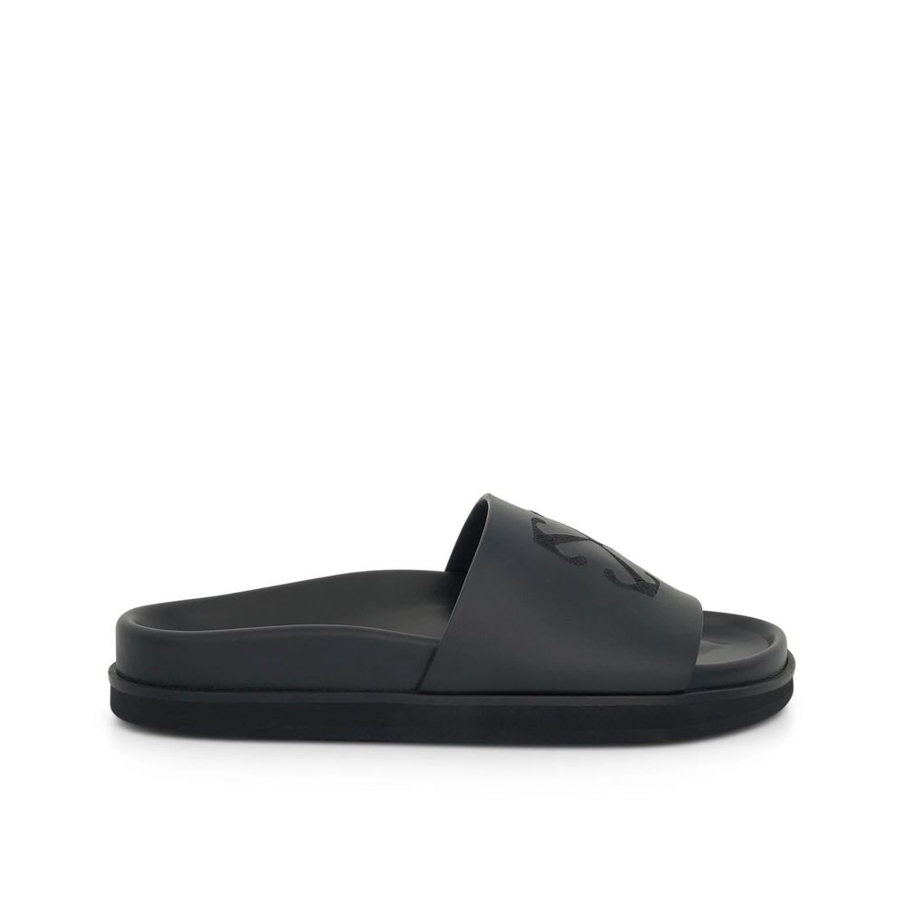 Off White Cloud Arrow Slippers