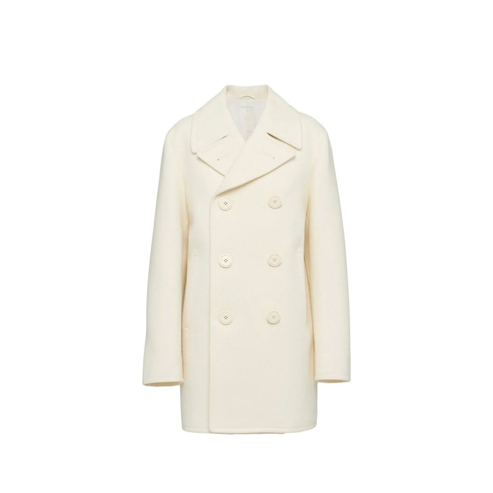 Double-Breasted Wool Coat