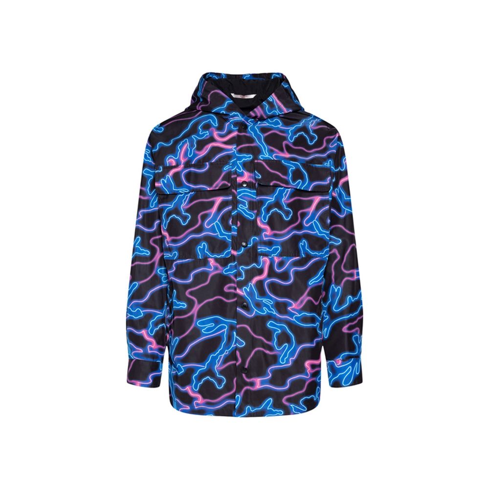 Printed Hooded Jacket