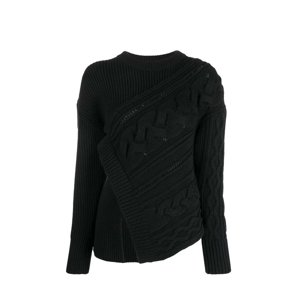 Asymmetric Wool Jumper