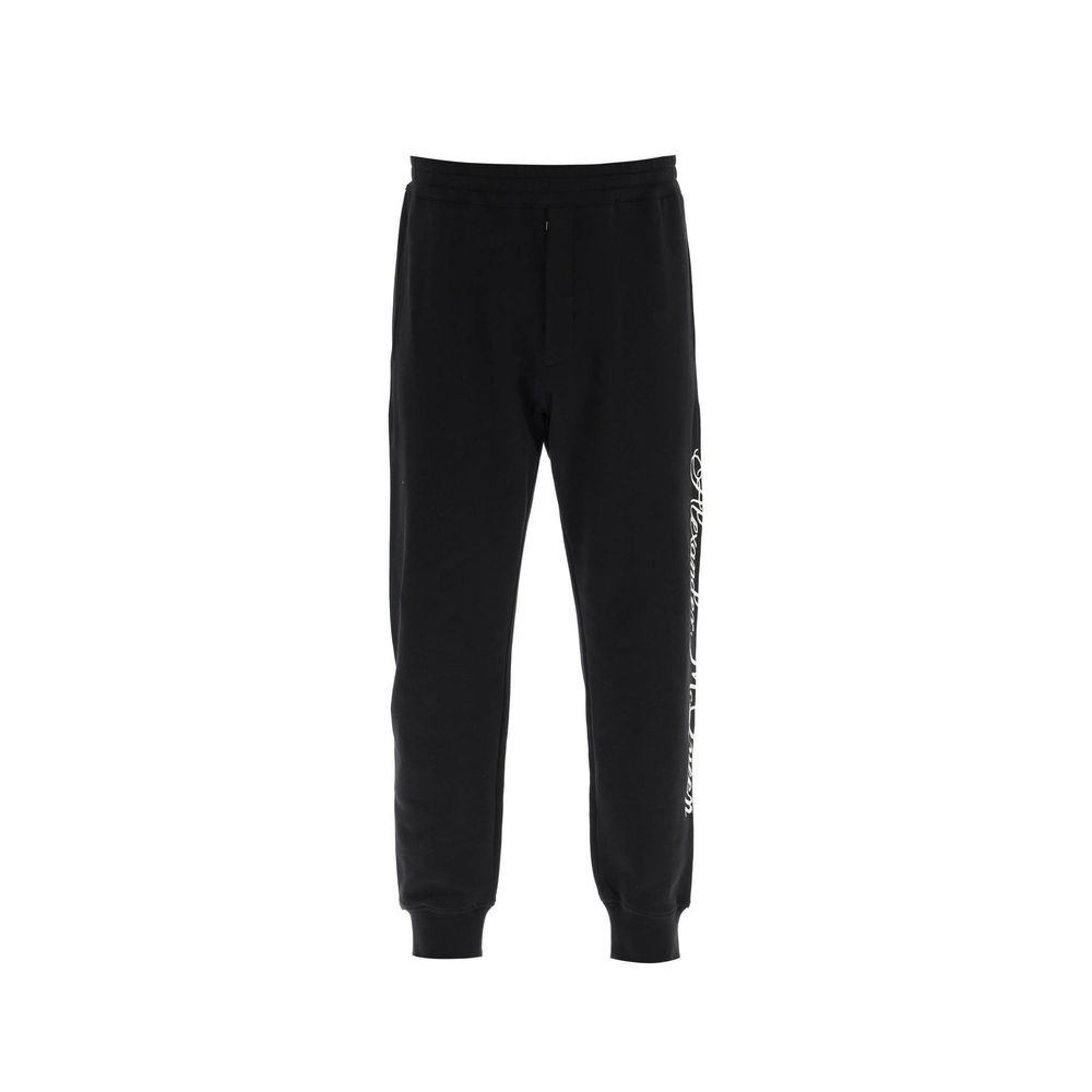 Logo Cotton Pants