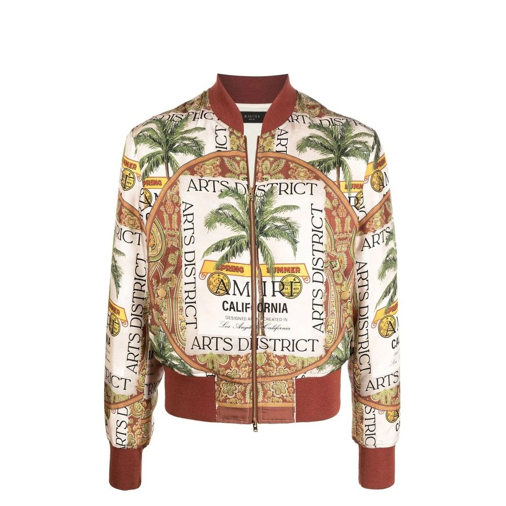 Printed Silk Jacket