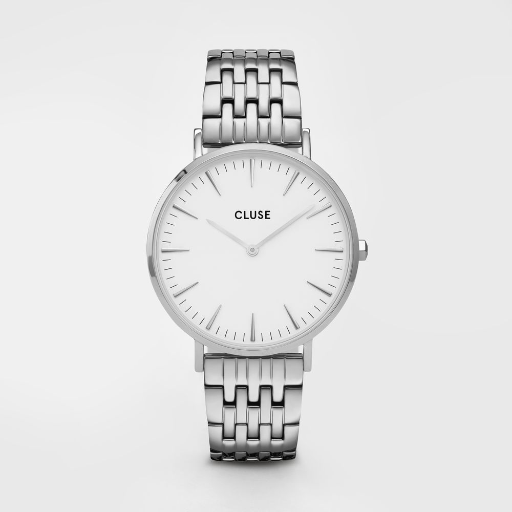 Silver Stainless Steel Watch