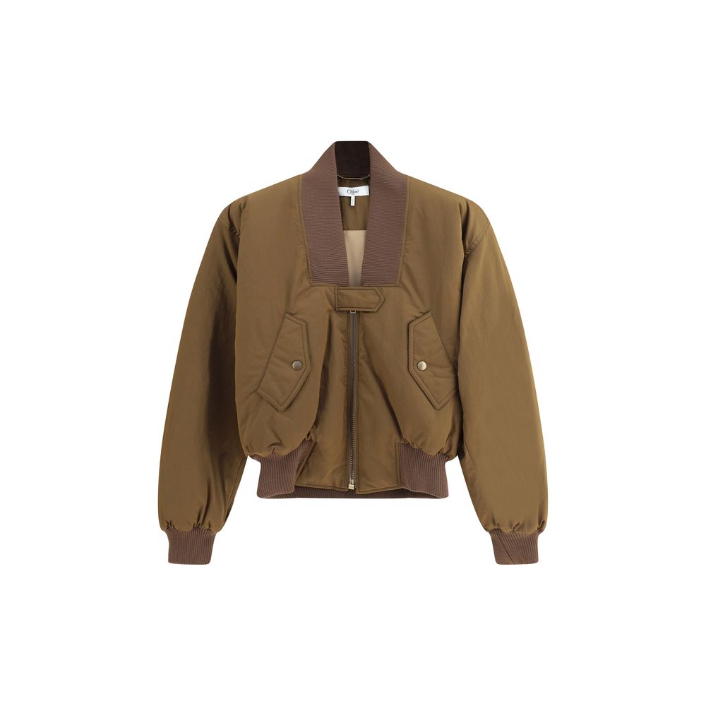 Nylon Bomber Jacket