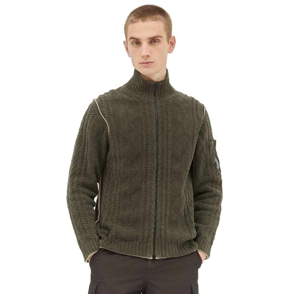 Green Cotton Sweater