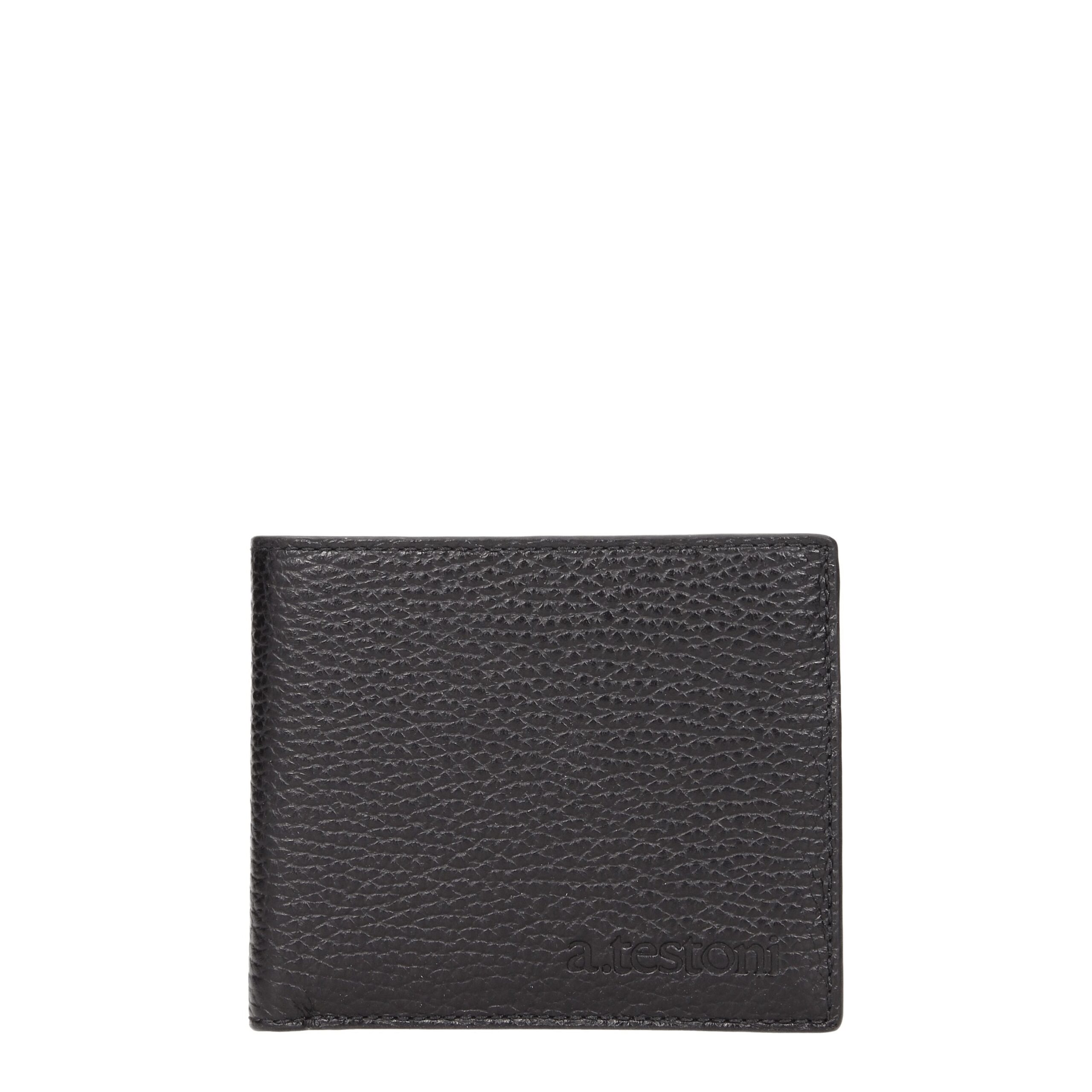 Black Leather Wallets