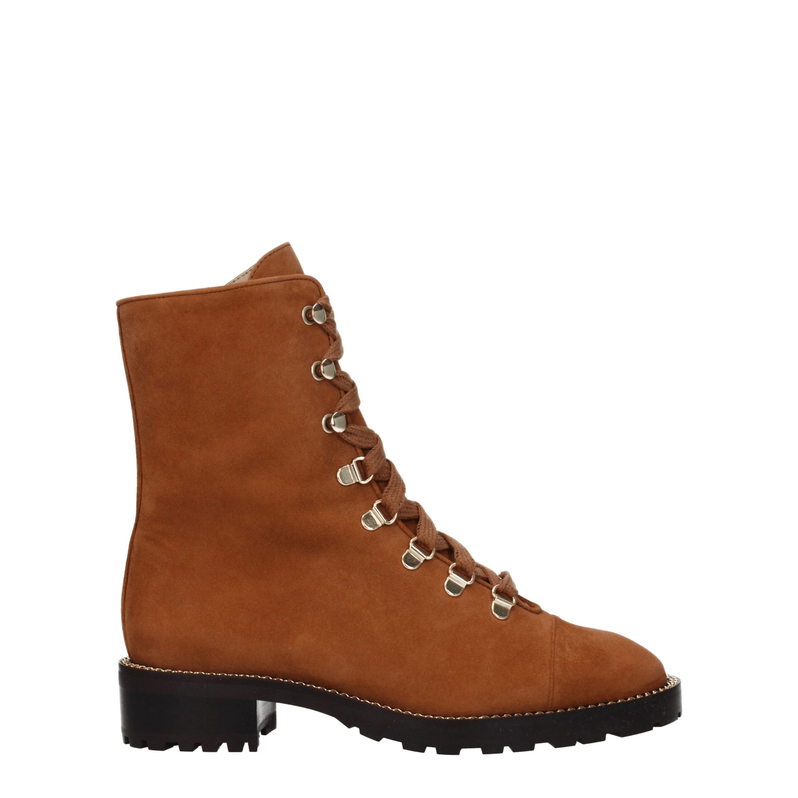 Brown Leather Ankle Boots