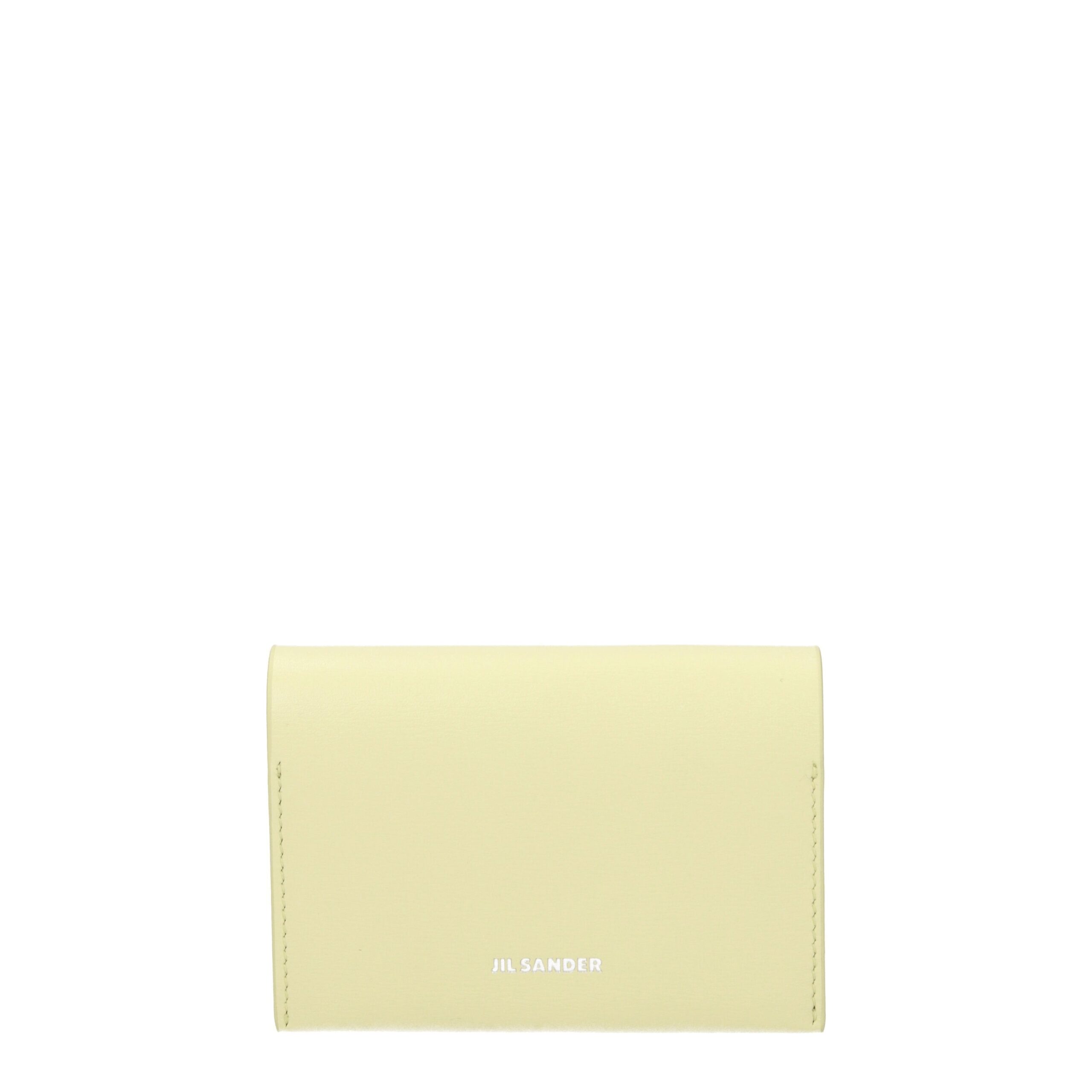 Yellow Leather Cardholders
