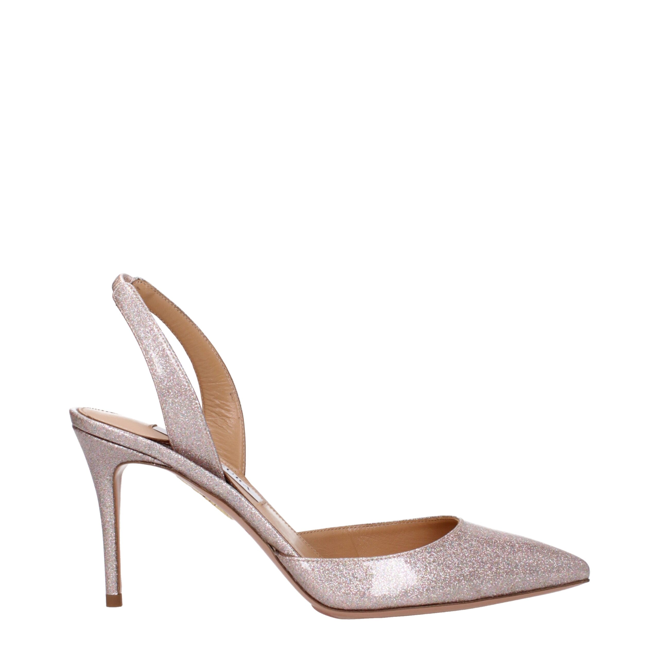 Multicolor Plastic High Heel Pumps
