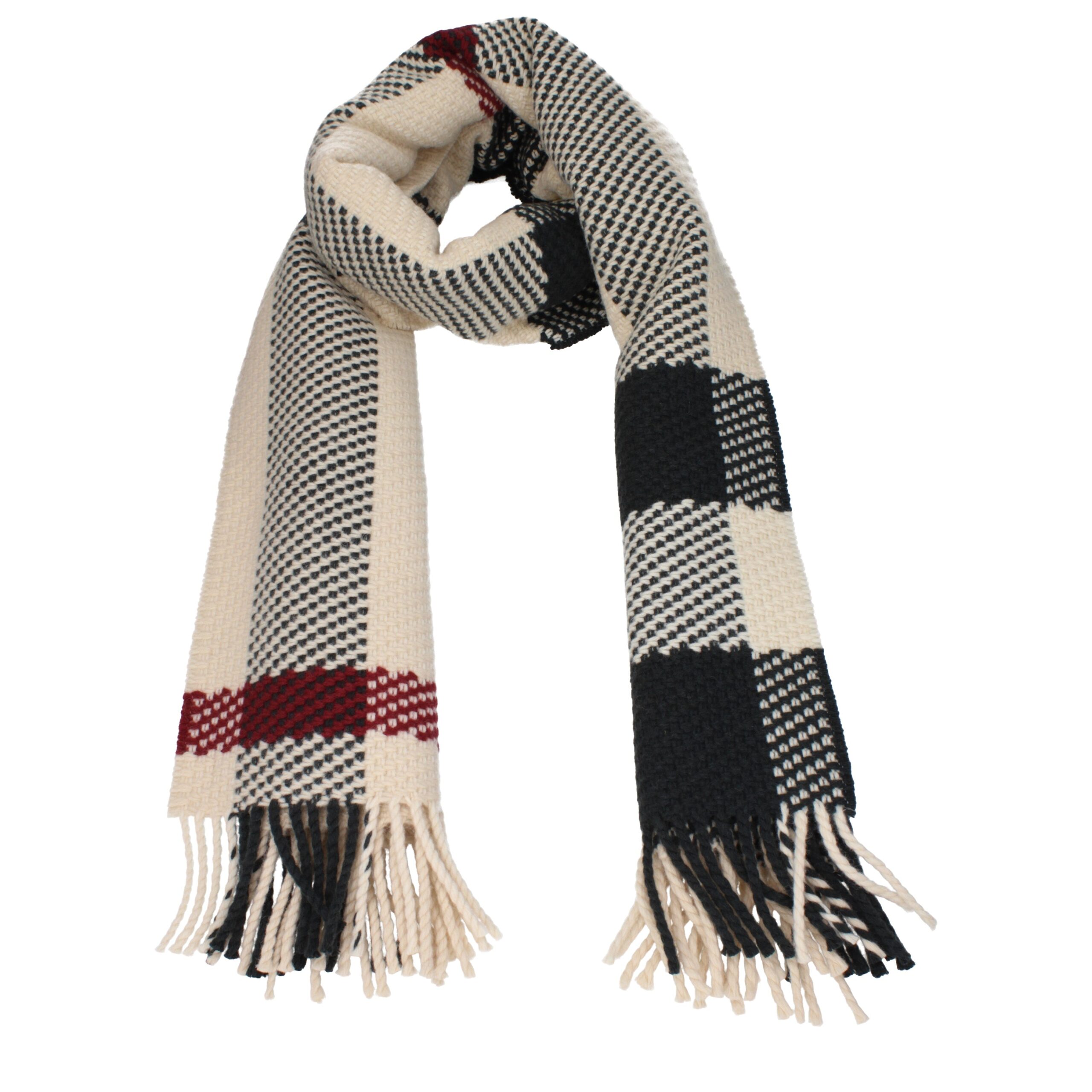 Beige Wool Scarves