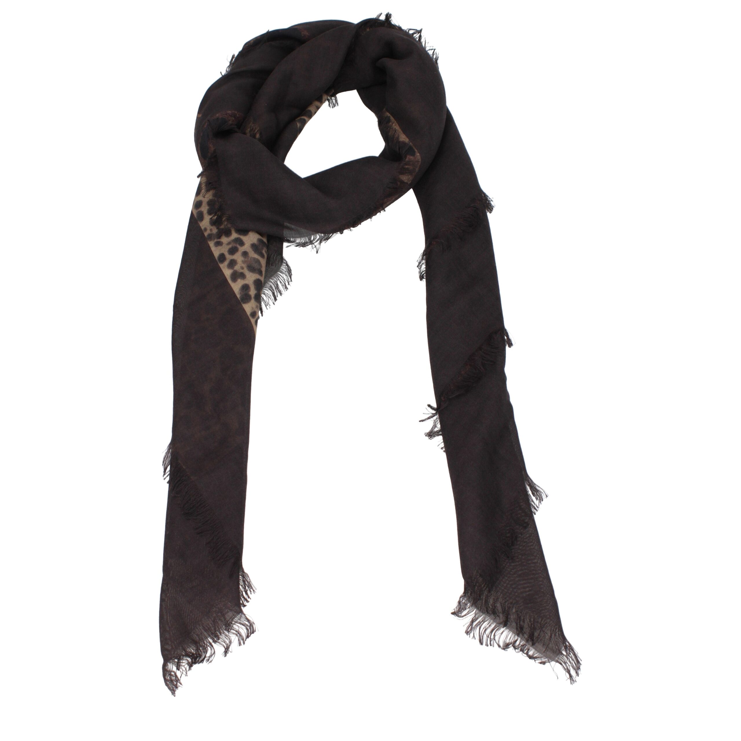 Brown Cashmere Foulards