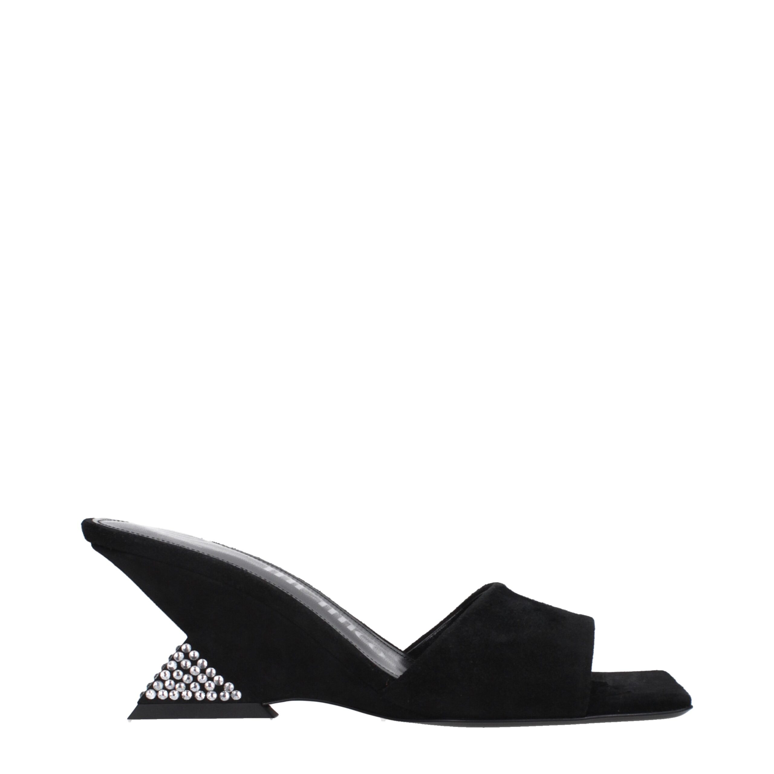 Black Leather Platforms