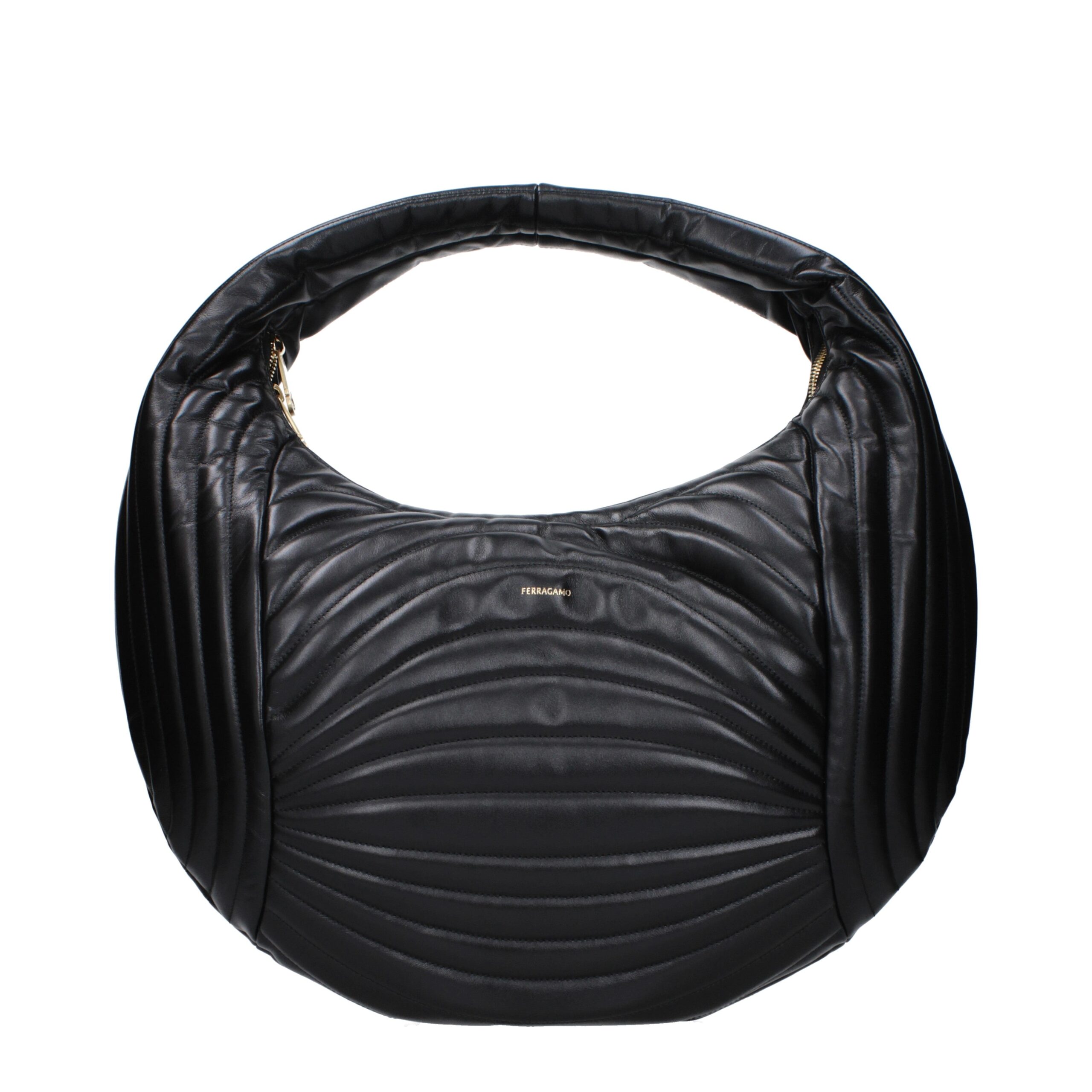 Black Leather Handbag