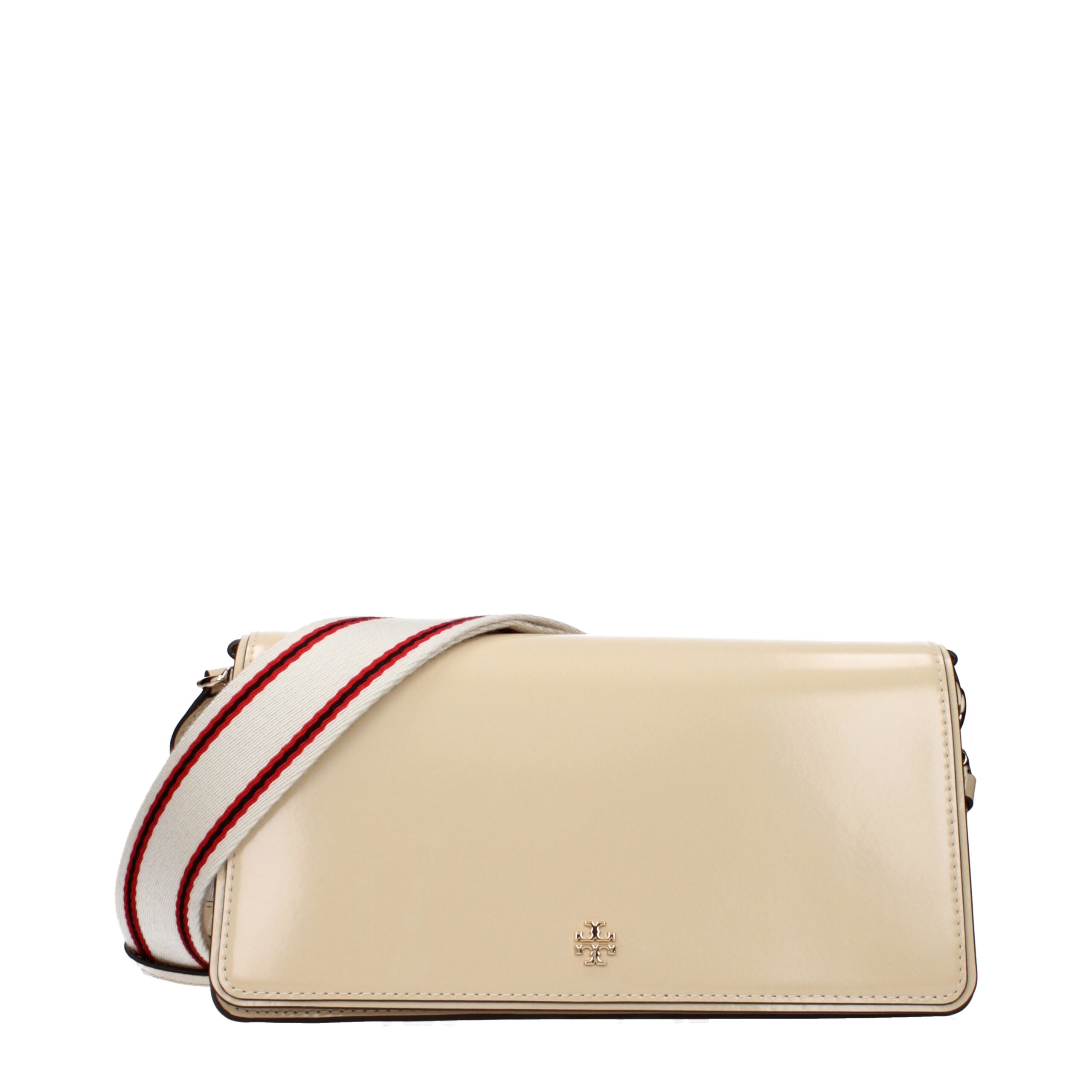 Beige Leather Crossbody Bags