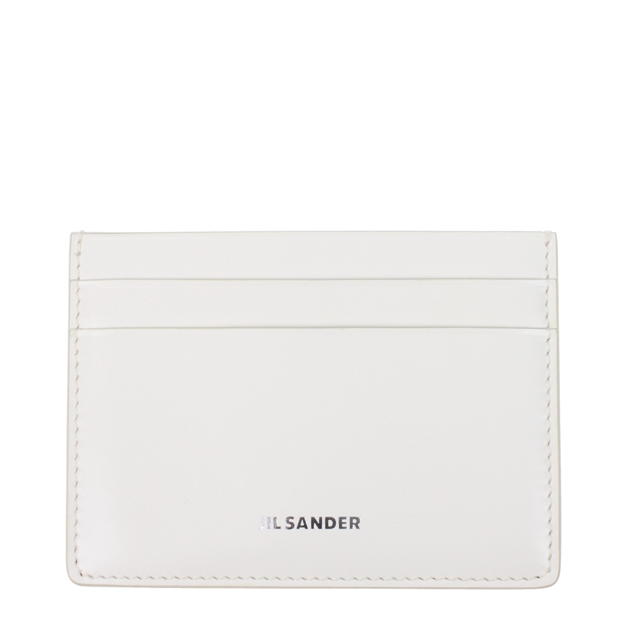 White Leather Cardholder