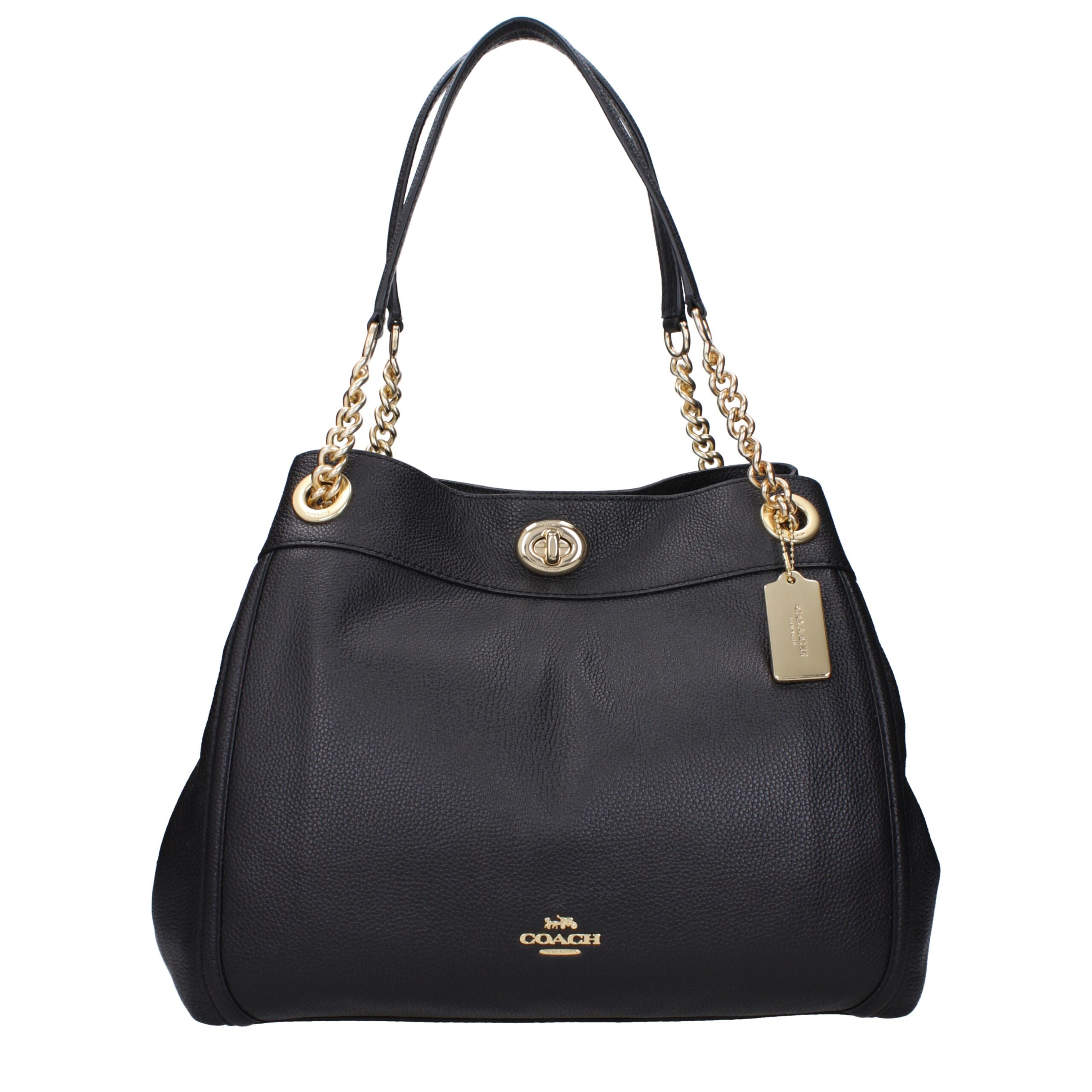 Black Leather Shoulder Bags