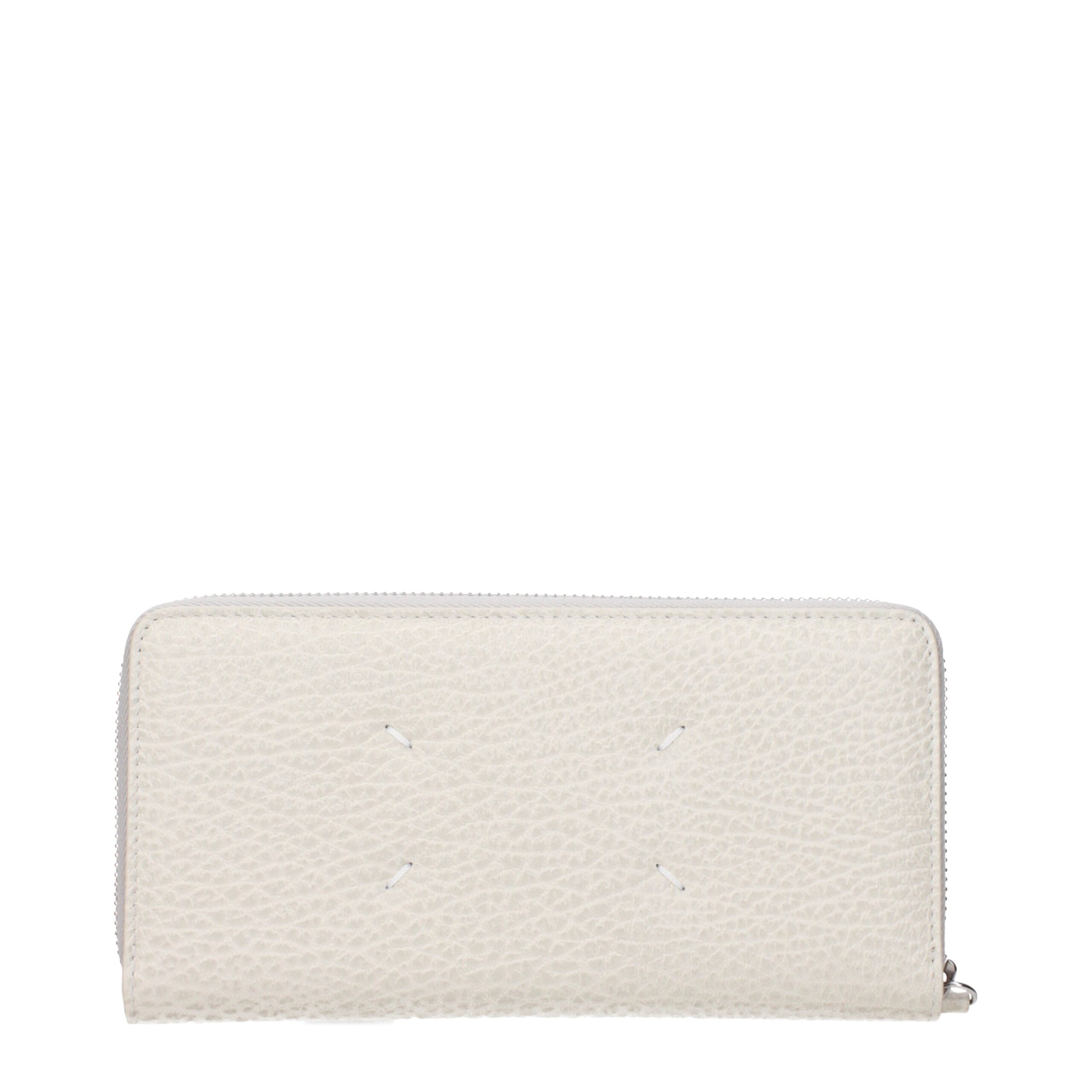 Beige Leather Wallet