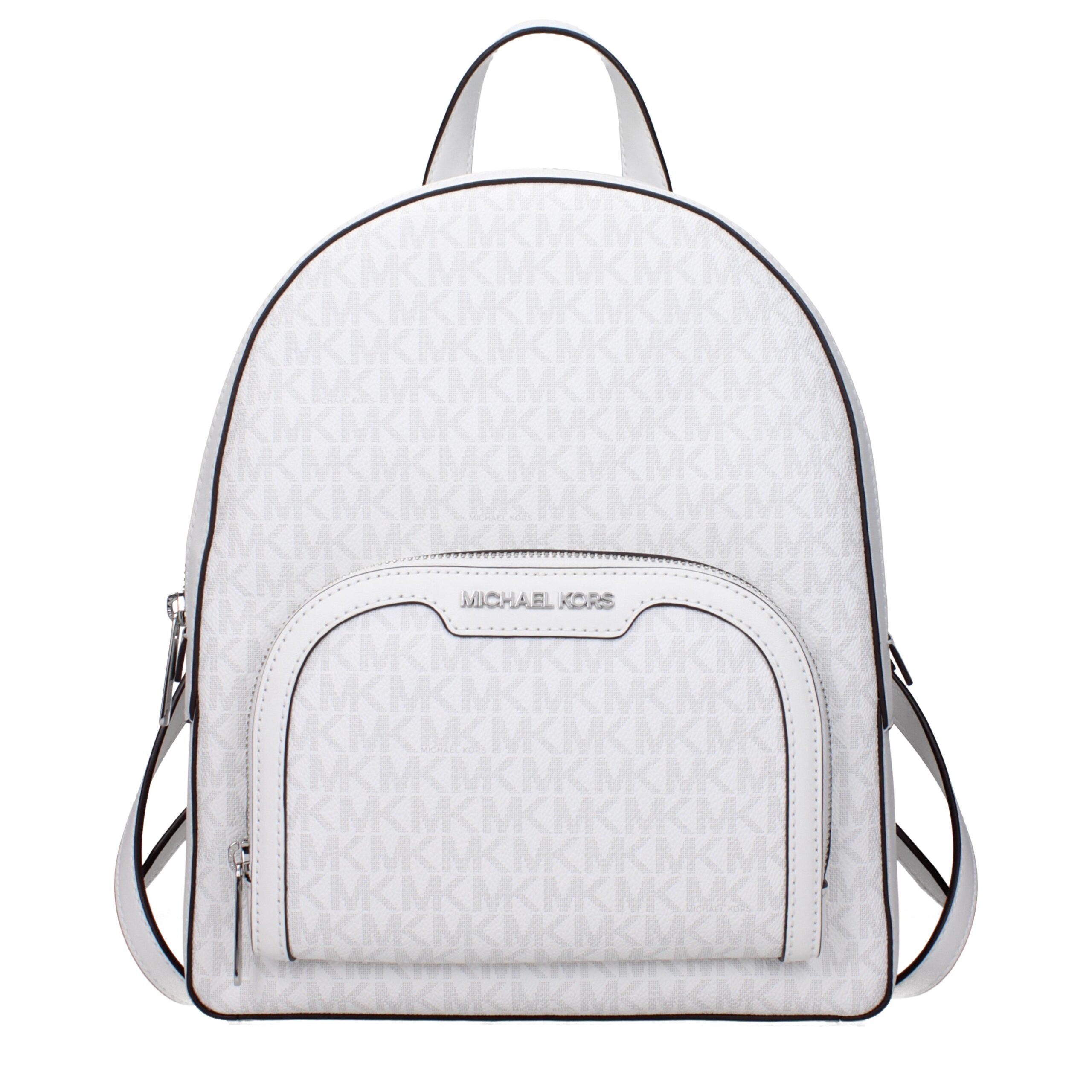 White Fabric Backpacks
